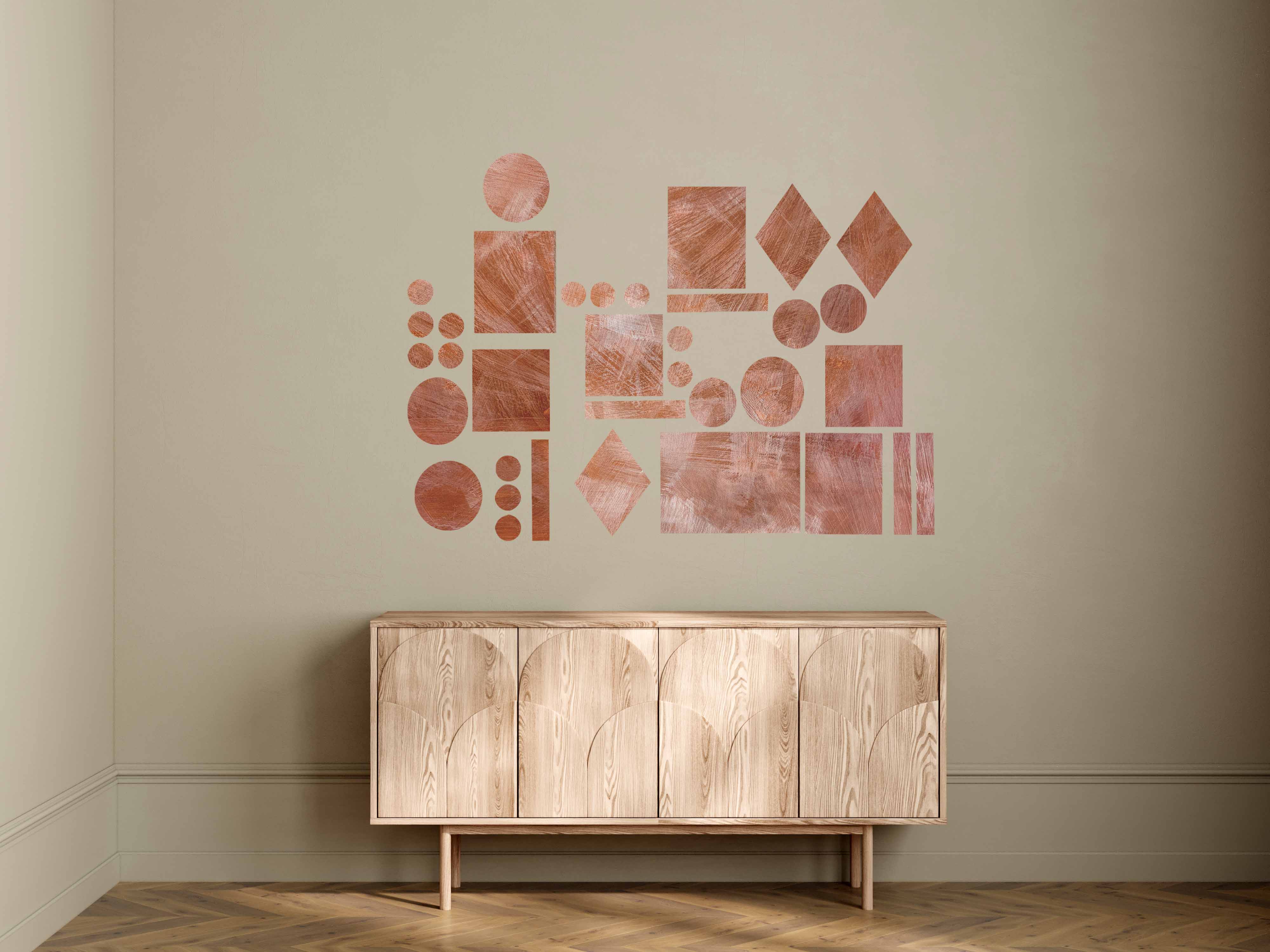 vægdekoration til gang