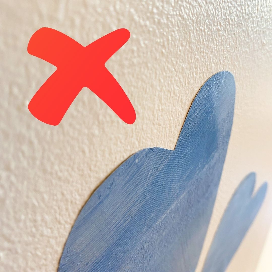 klargøring af væg til installation af selvklæbende tapet