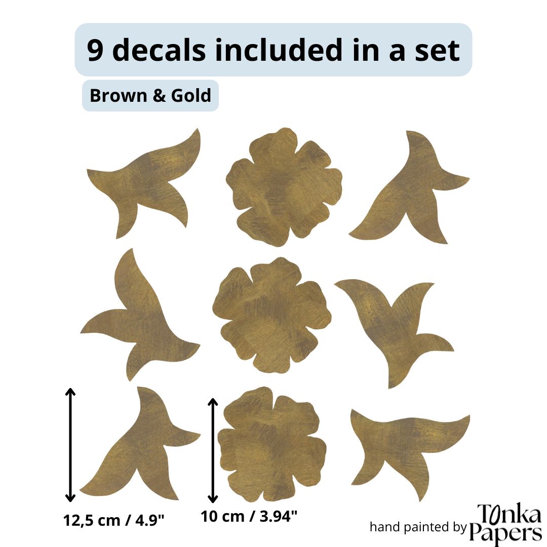 FLORAL wall decoration