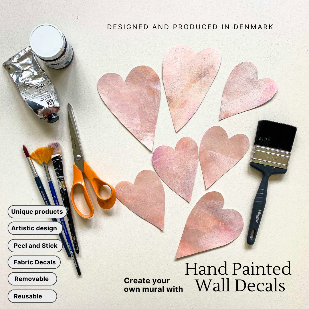 hjerte wall stickers Tonka Papers