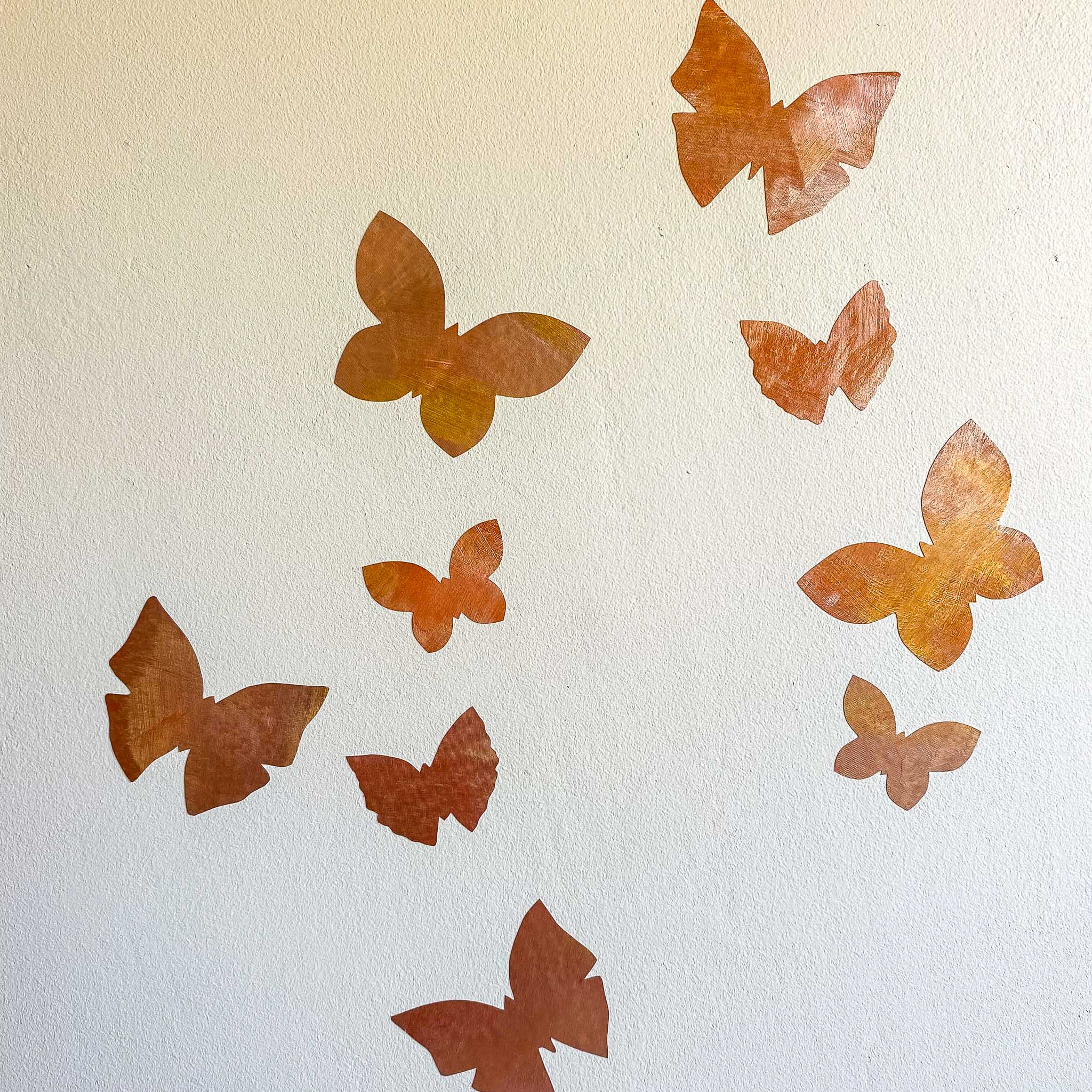 BUTTERFLIES wall art