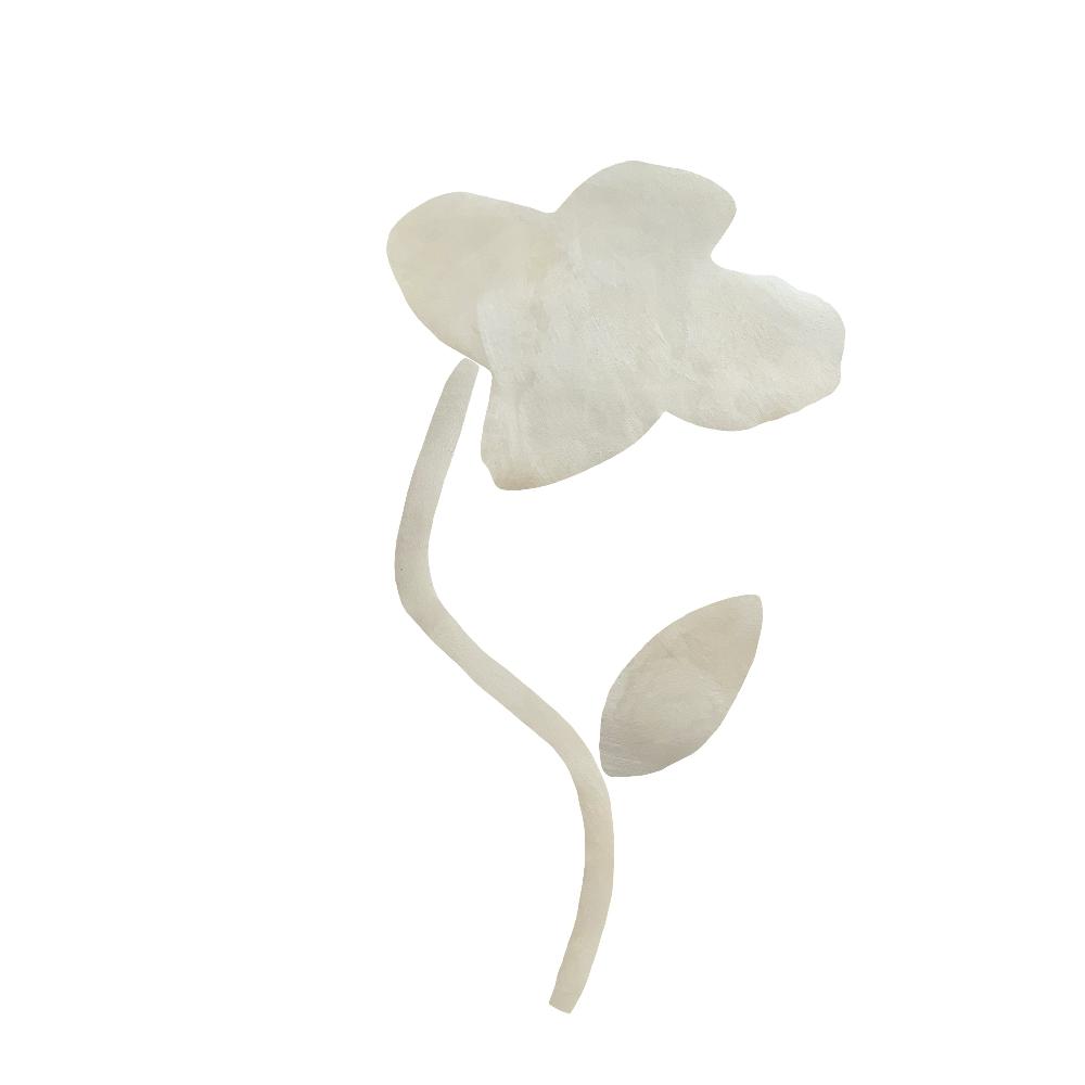 vægdekoration i hvid fra Tonka Papers. Håndmalet wall sticker