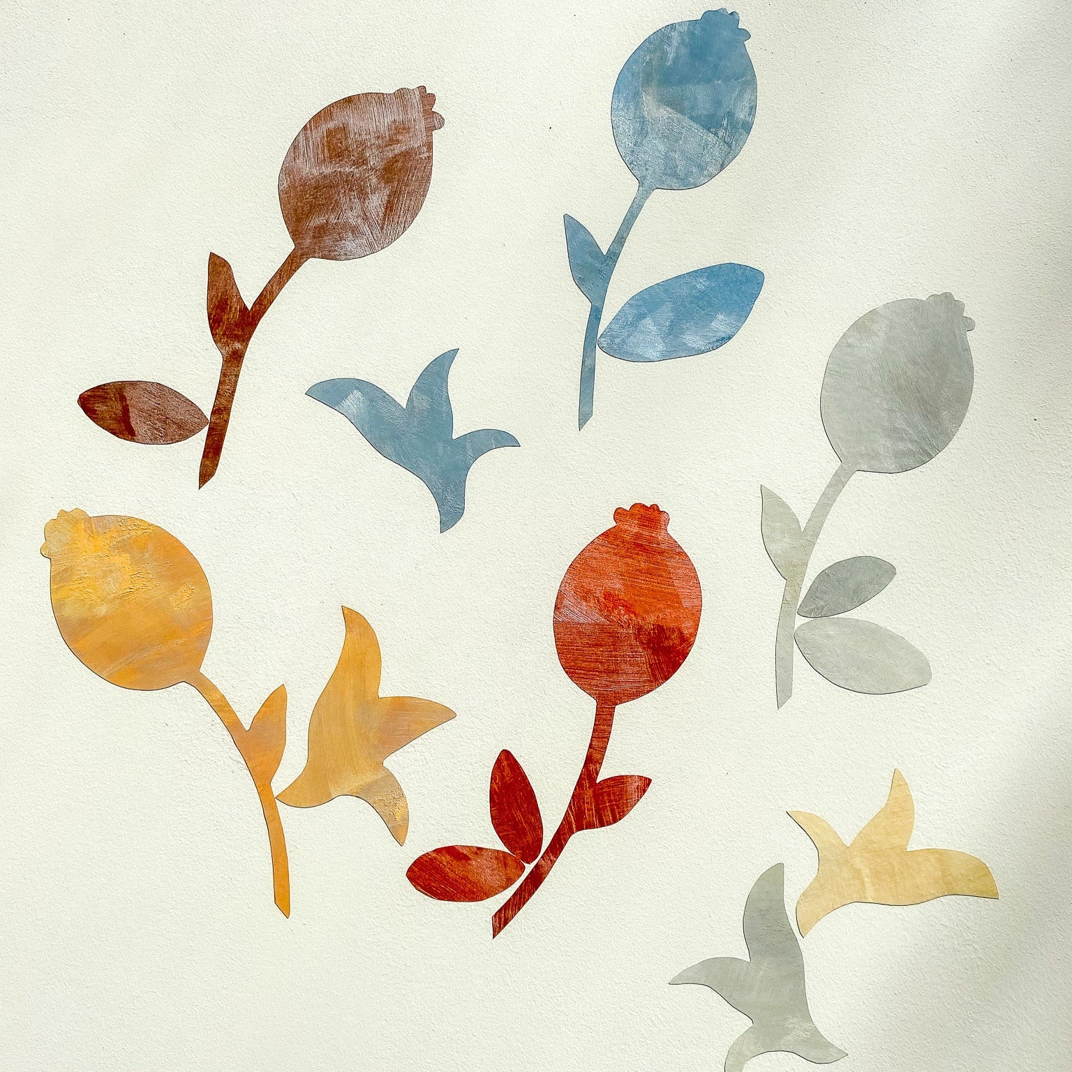 vægdekoration til børneværelset og soveværelset