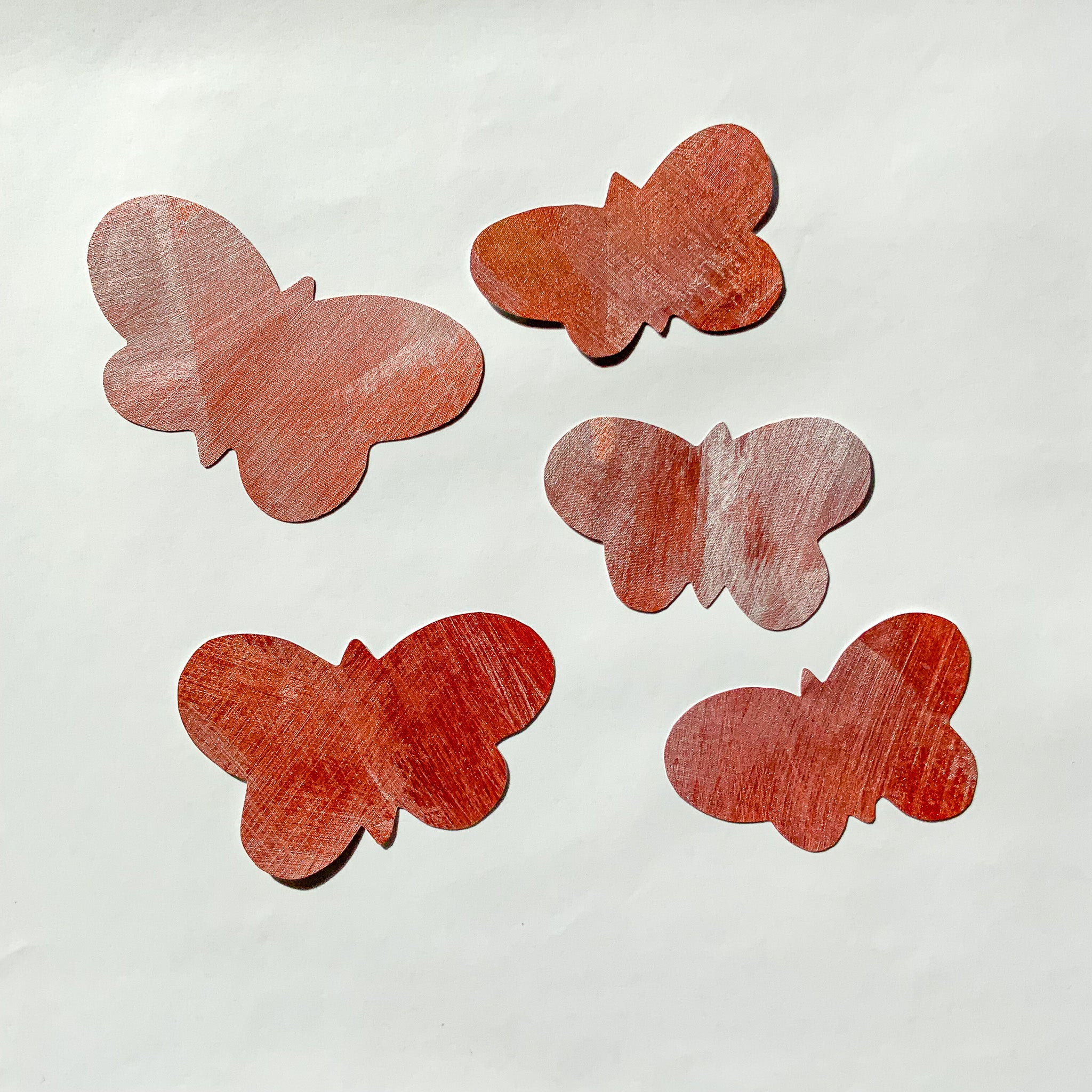 mini SOMMERFUGLE 5 stk. wallstickers