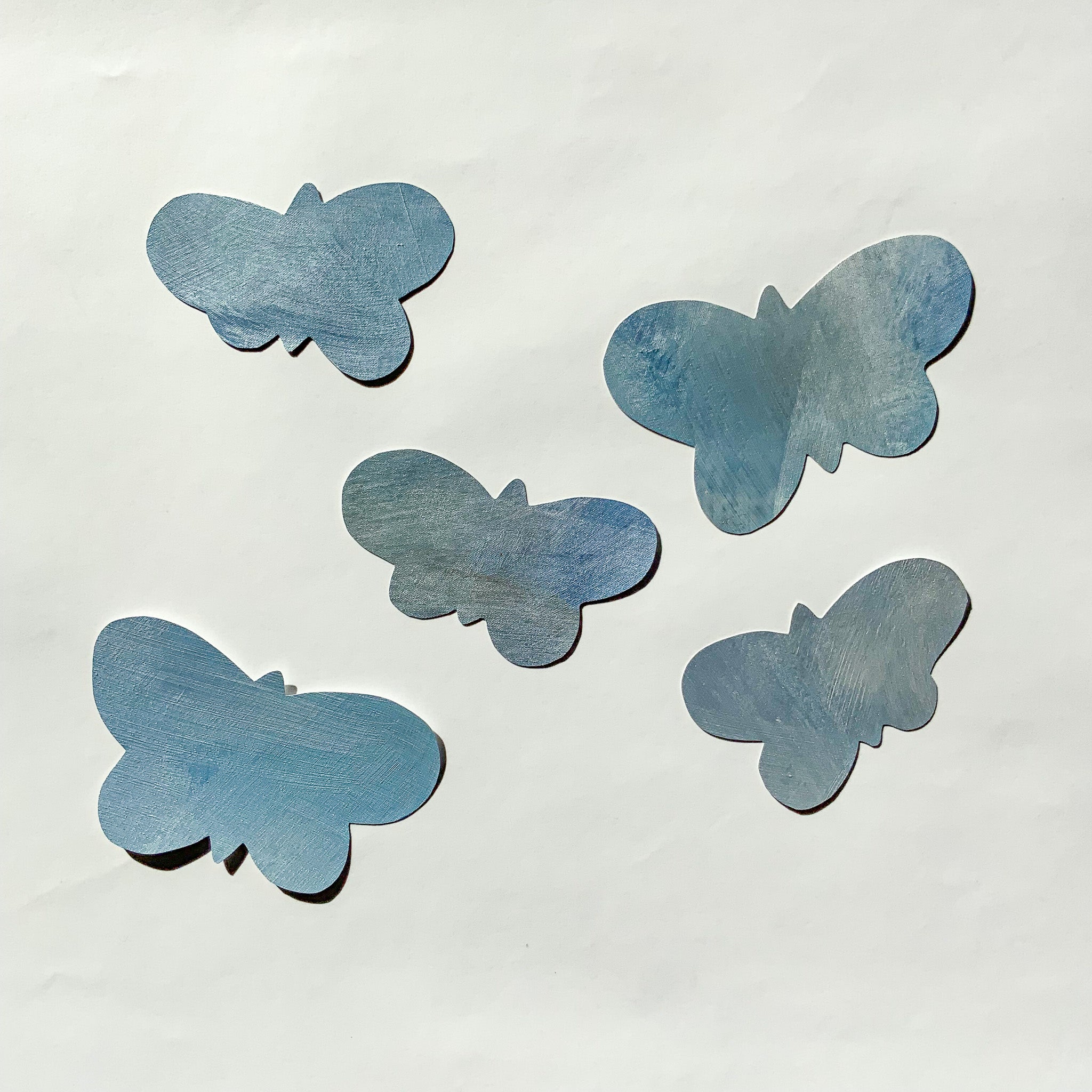 mini SOMMERFUGLE 5 stk. wallstickers