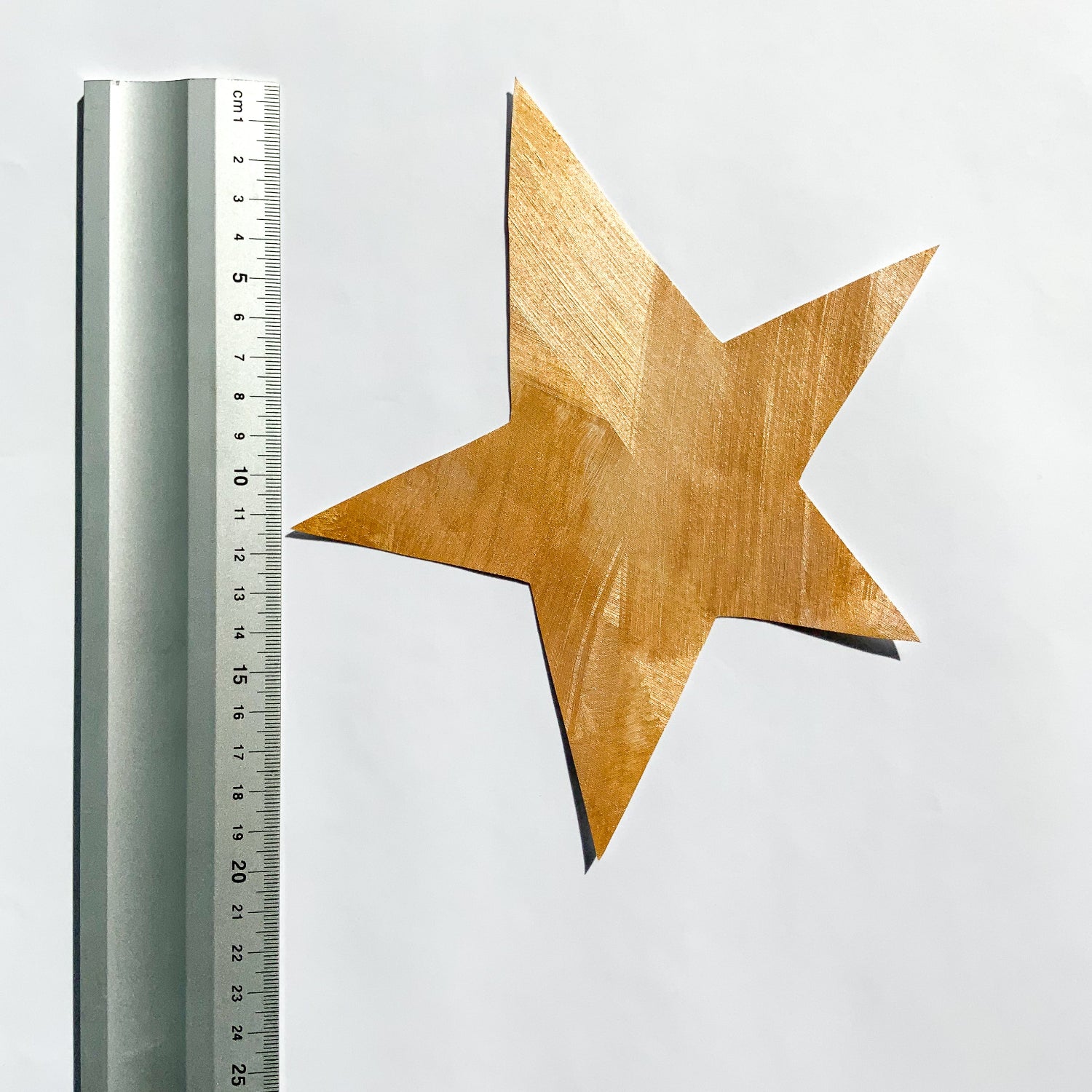 håndmalet guld stjerne wall sticker