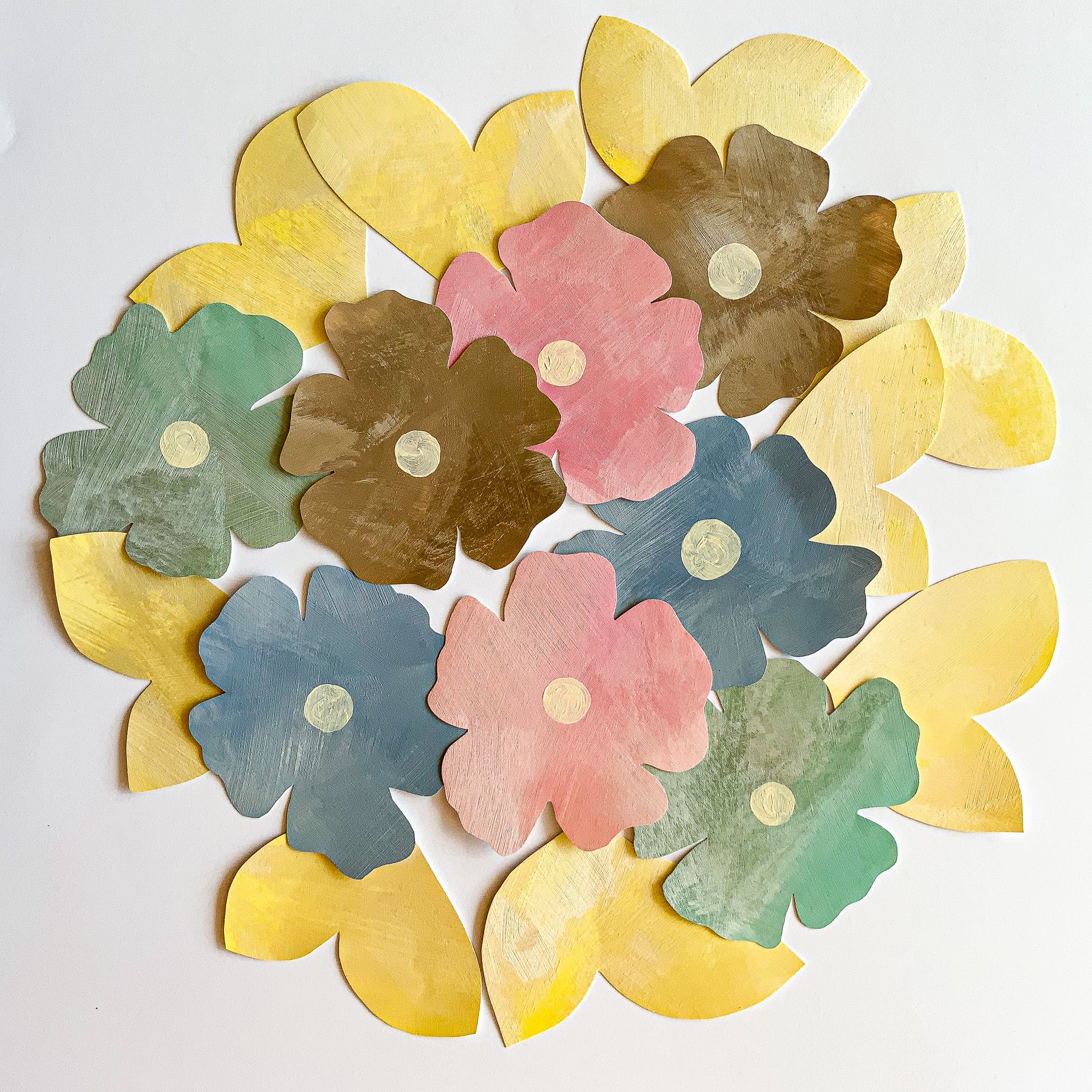 Daisy wall stickers