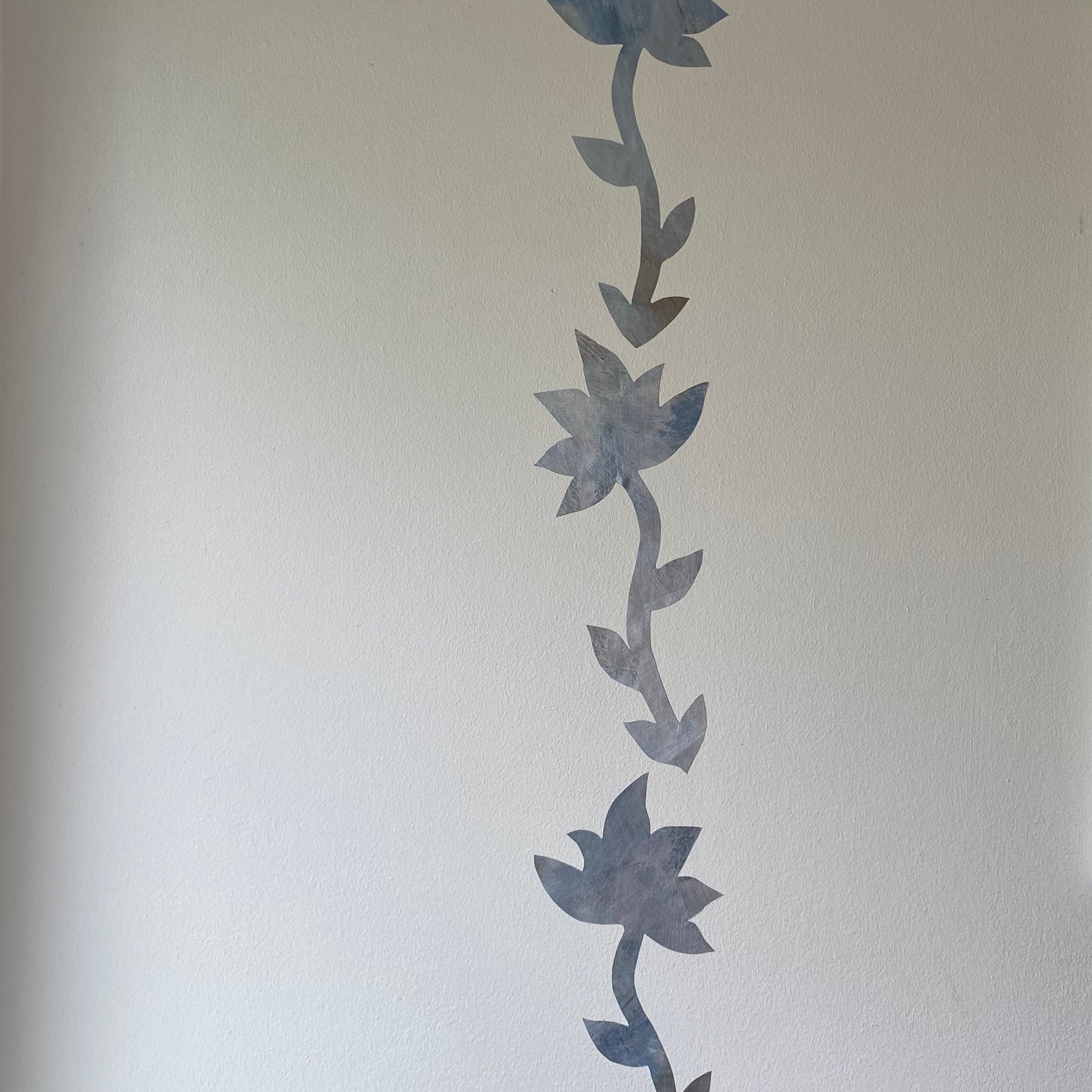 BLACK FLOWER wall decals