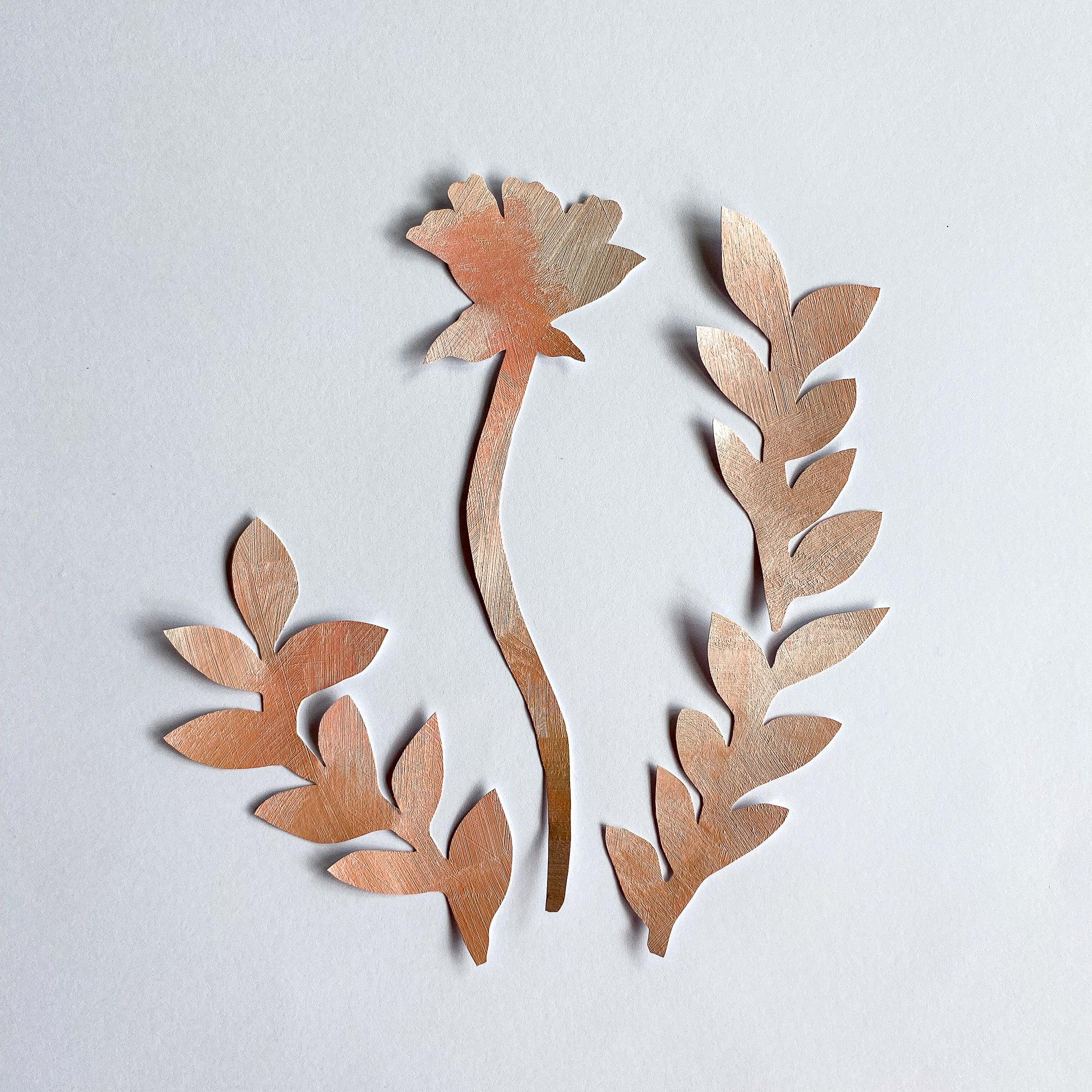 PINK FLOWERS wall stickers