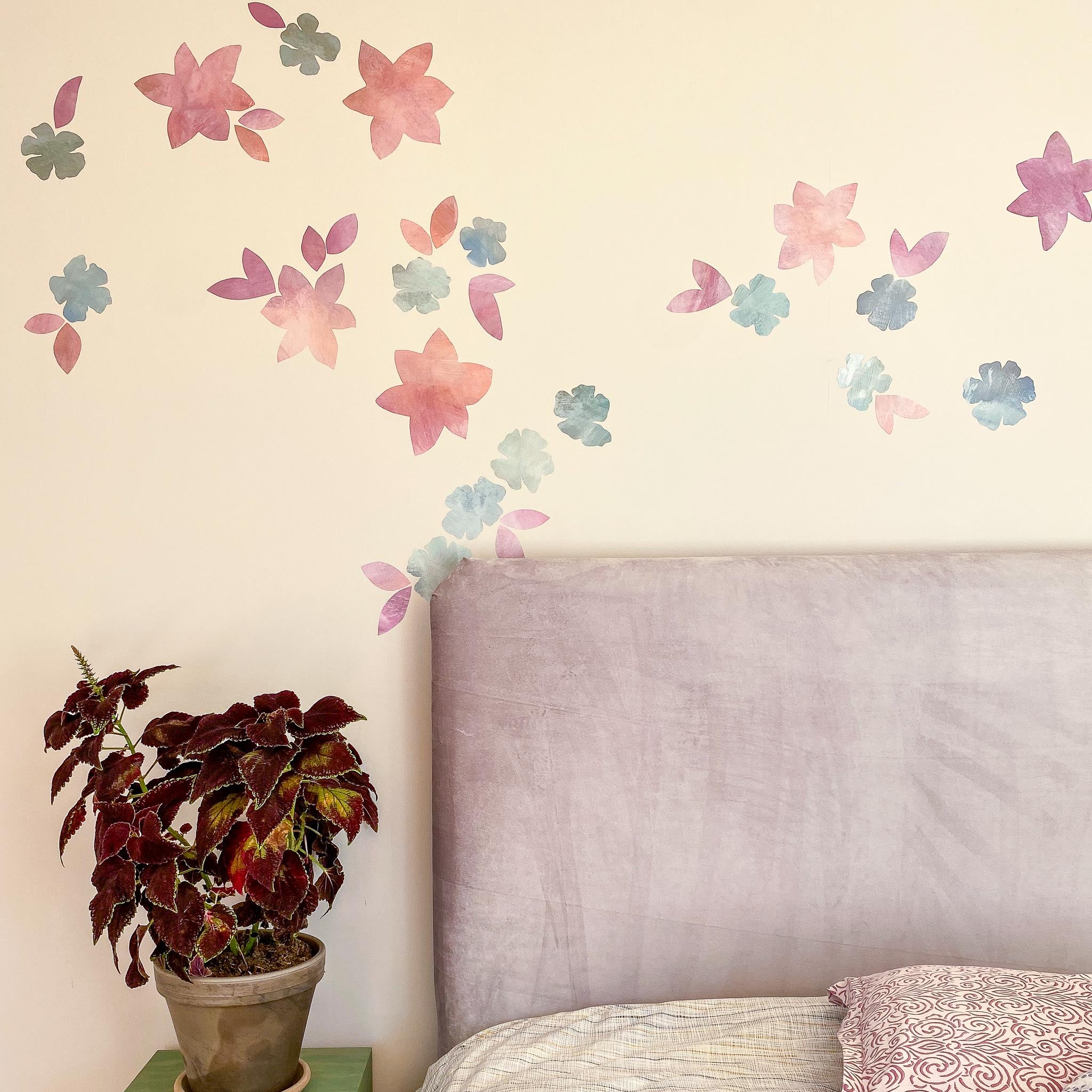 vægdekoration til soveværelset