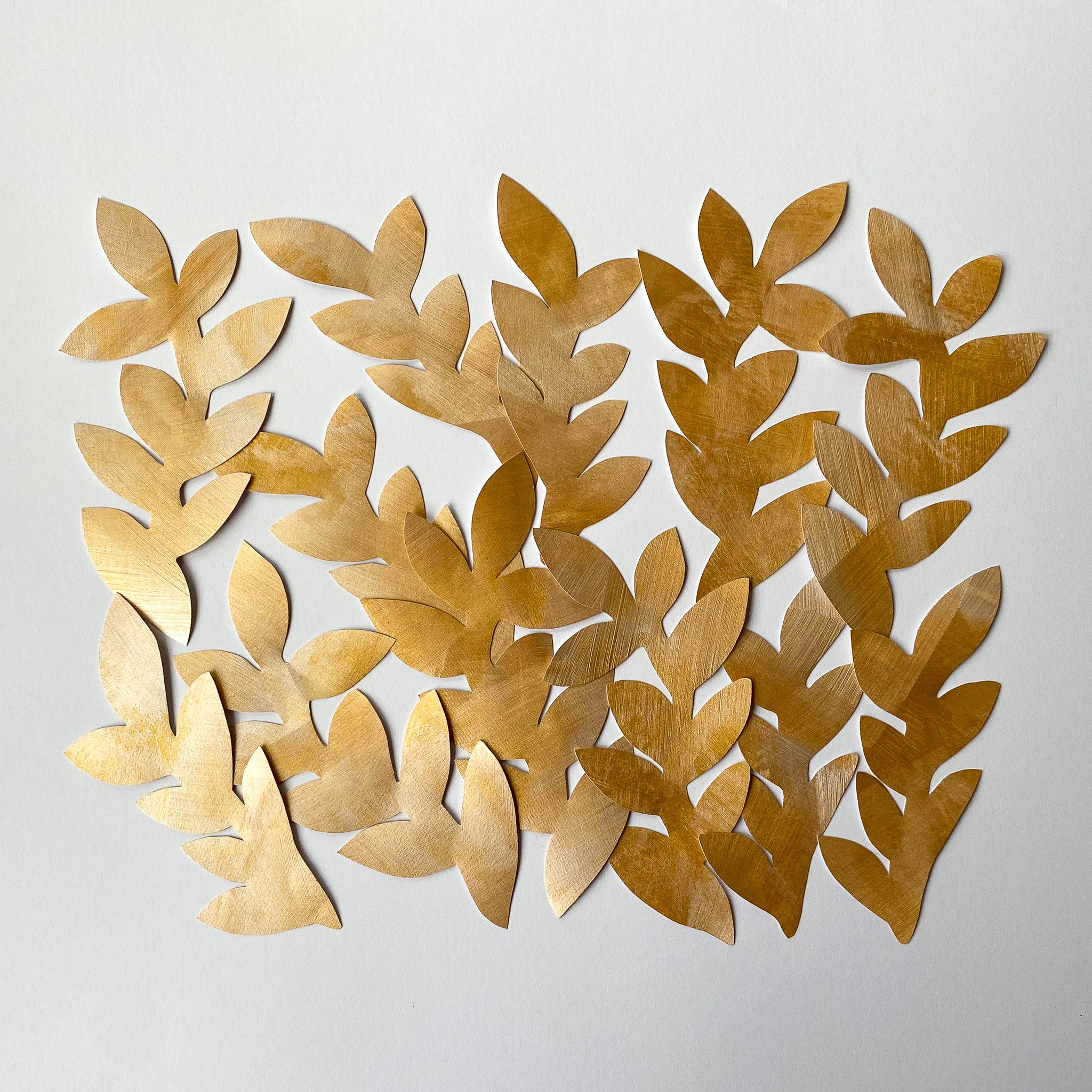 GOLD BRANCHES guld tapetbort