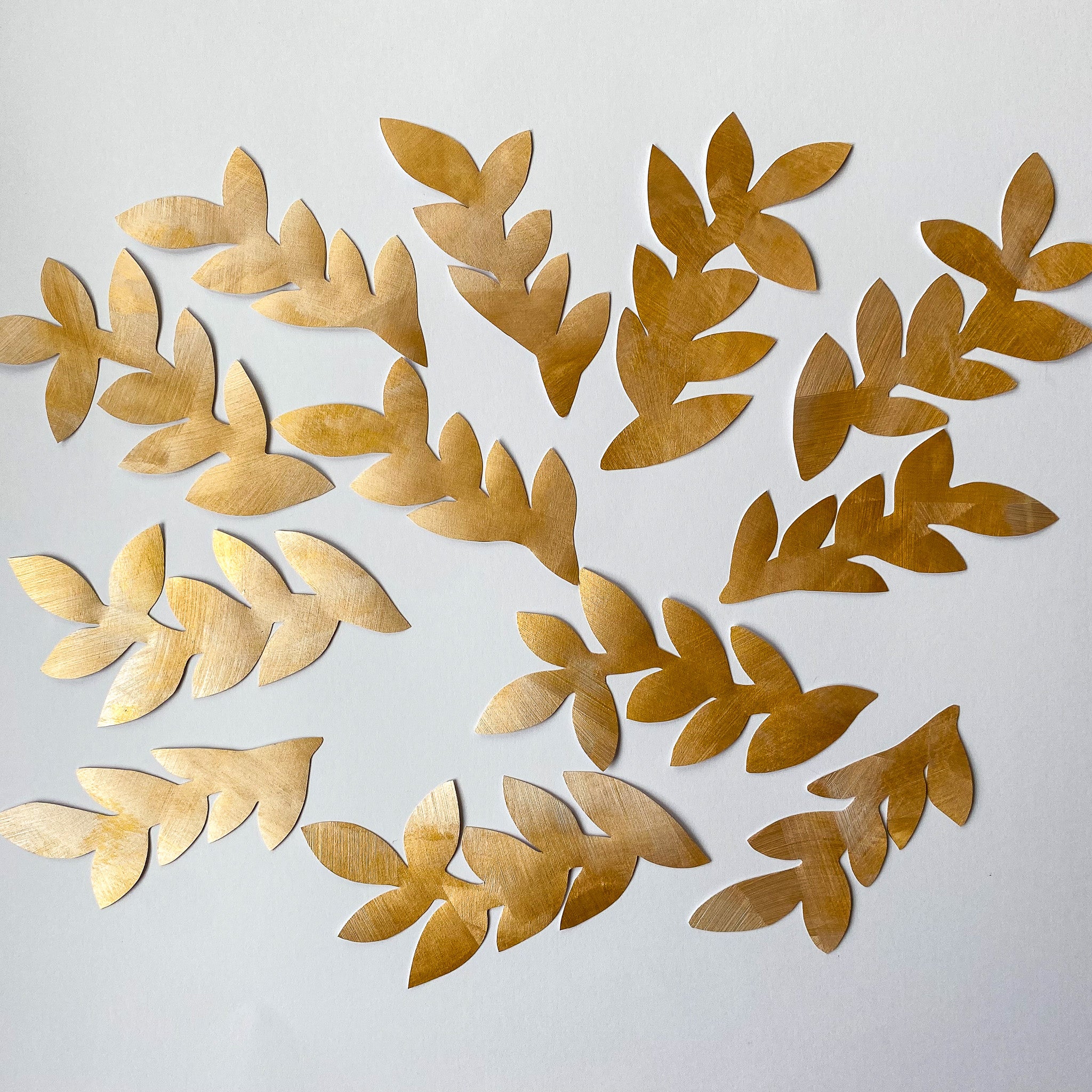 GOLD BRANCHES guld tapetbort