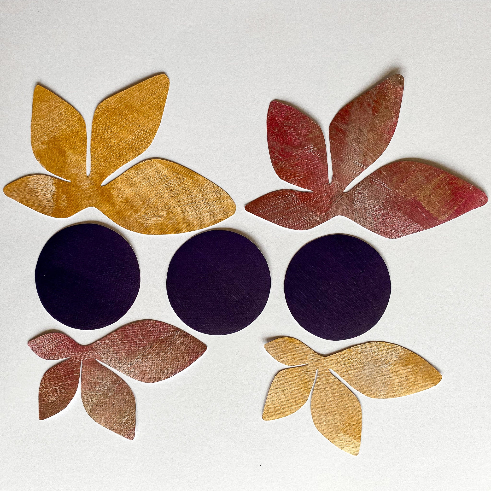 LEAF ORNAMENT wallpaper board