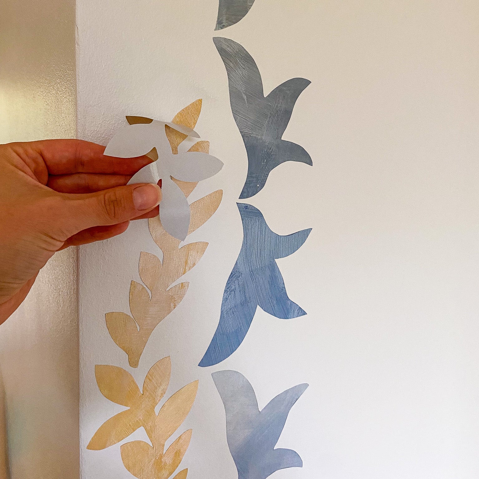 GOLD BRANCHES guld tapetbort