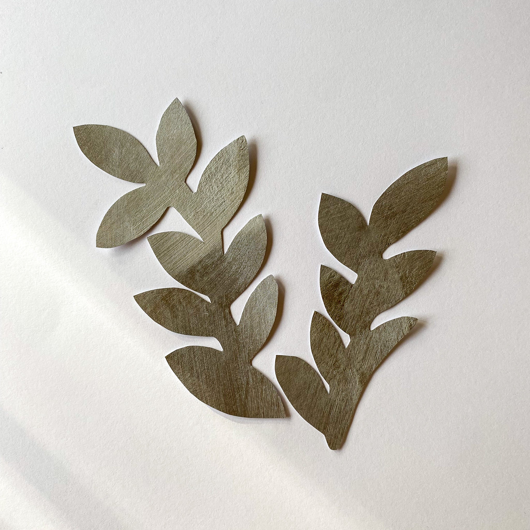 GOLD BRANCHES guld tapetbort