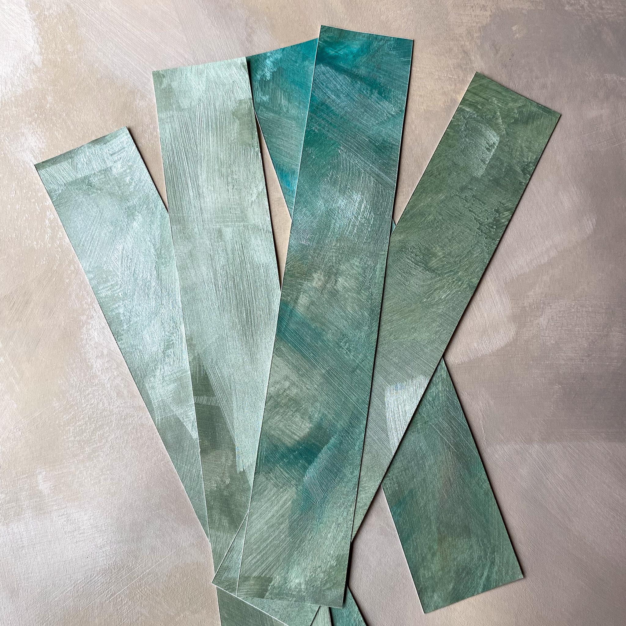 lysegrøn tapetborter