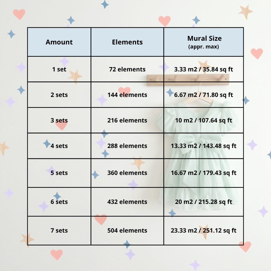 HEART wall stickers