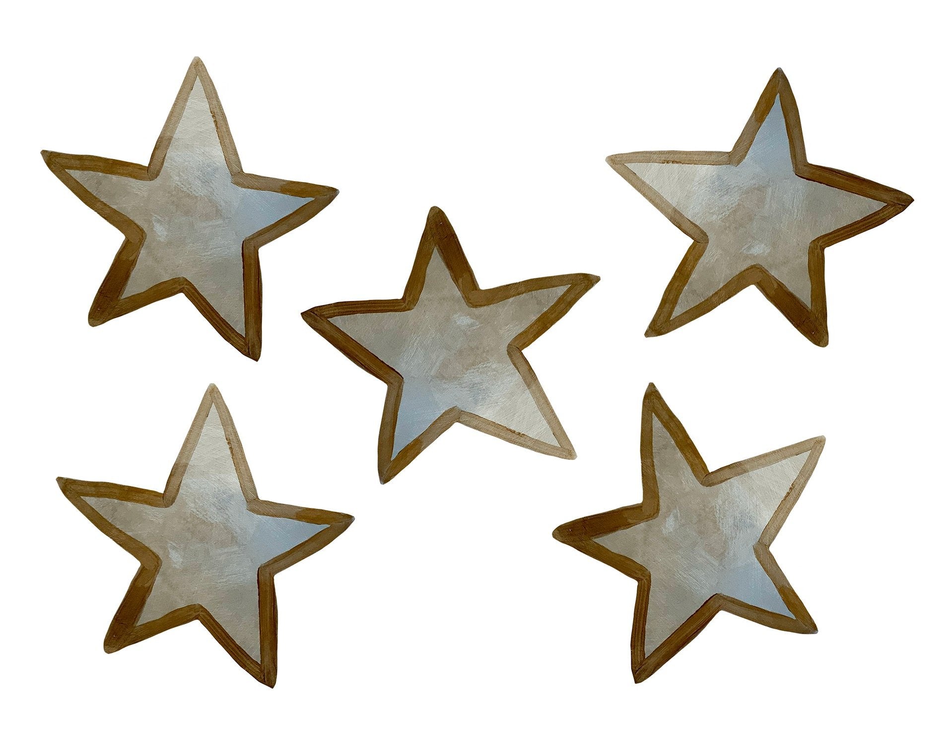 stjerne wall stickers håndmalede