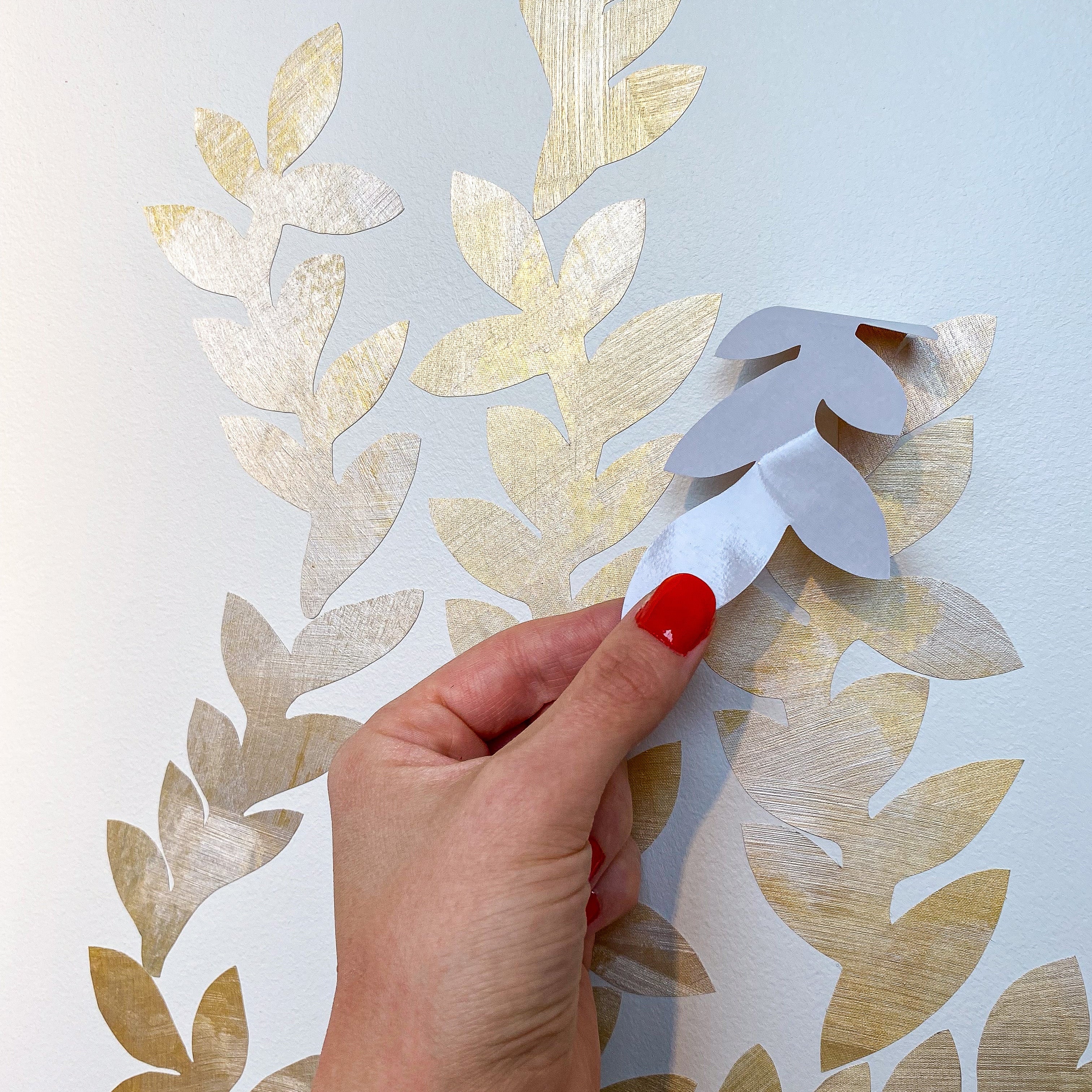 GRENE OG BLADE tapetbort