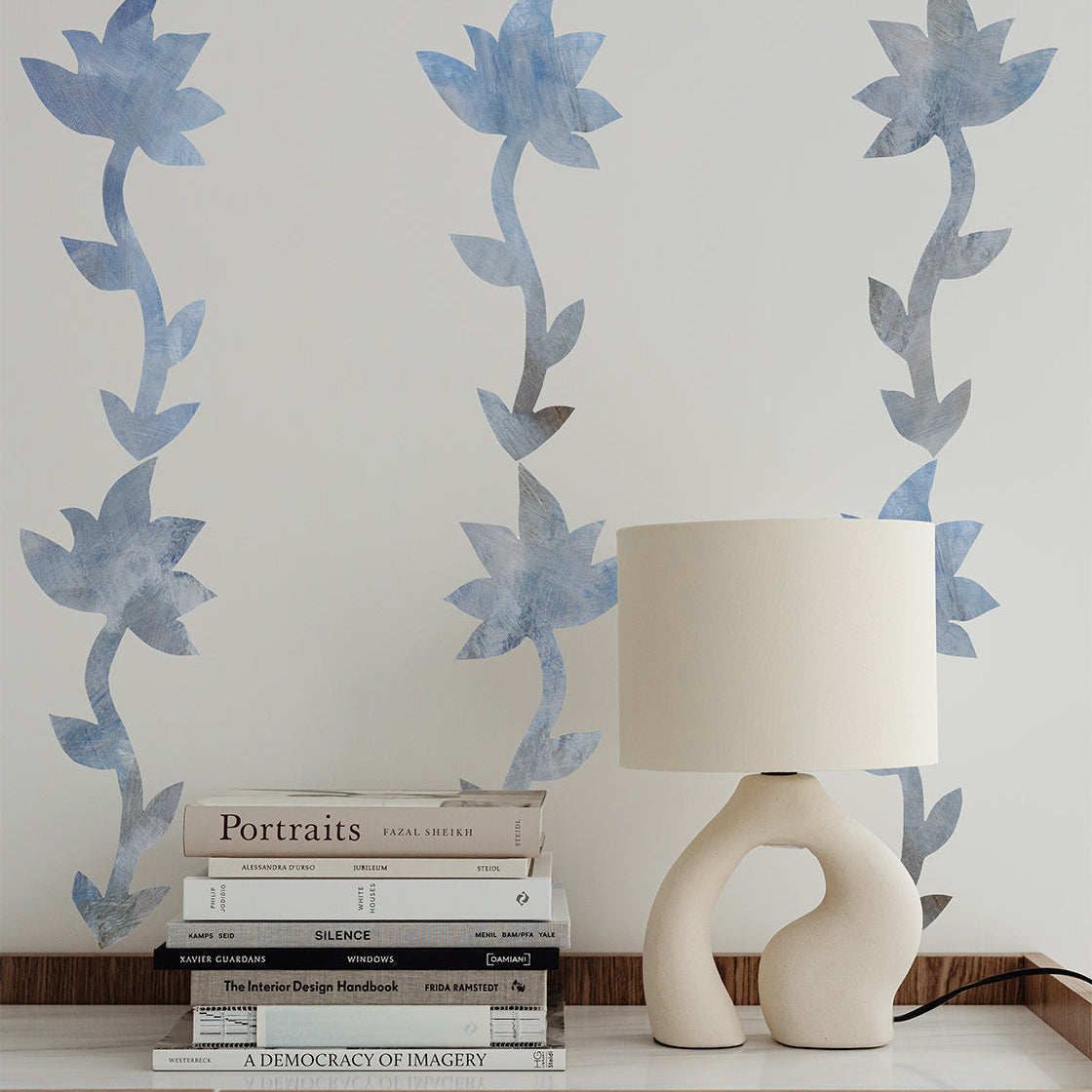 BLACK FLOWER wall decals