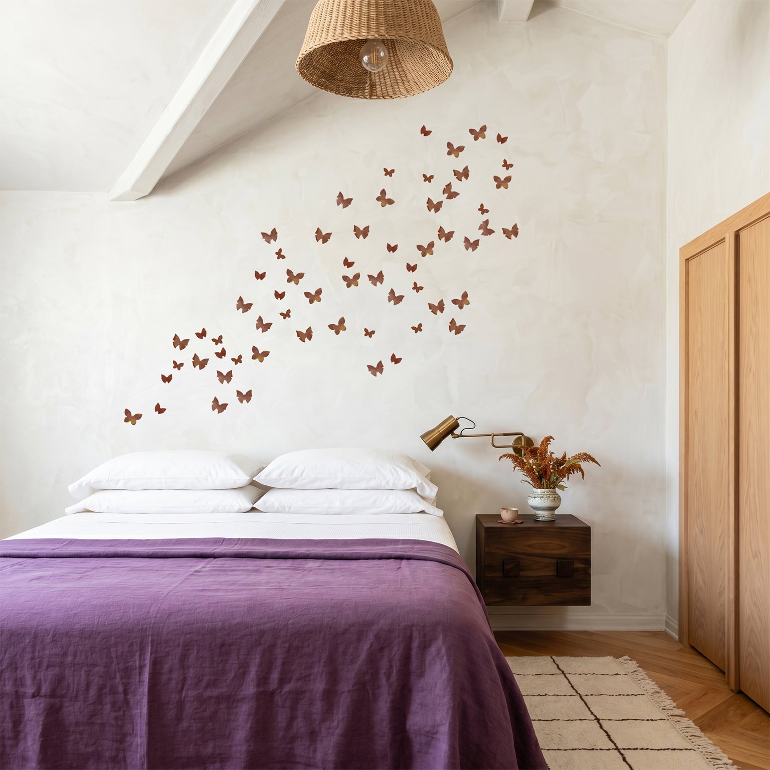 BUTTERFLIES wall art