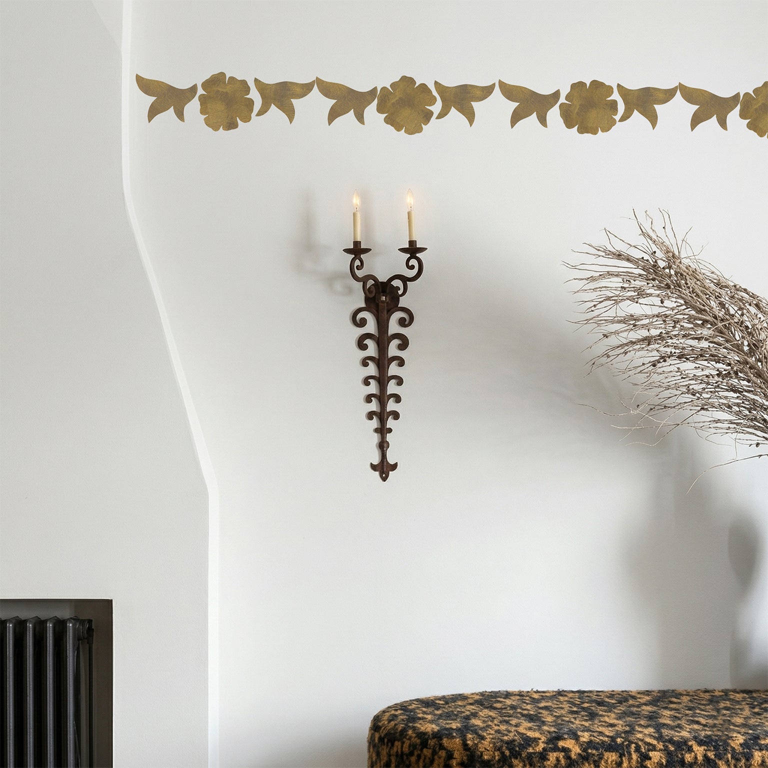 FLORAL wall decoration