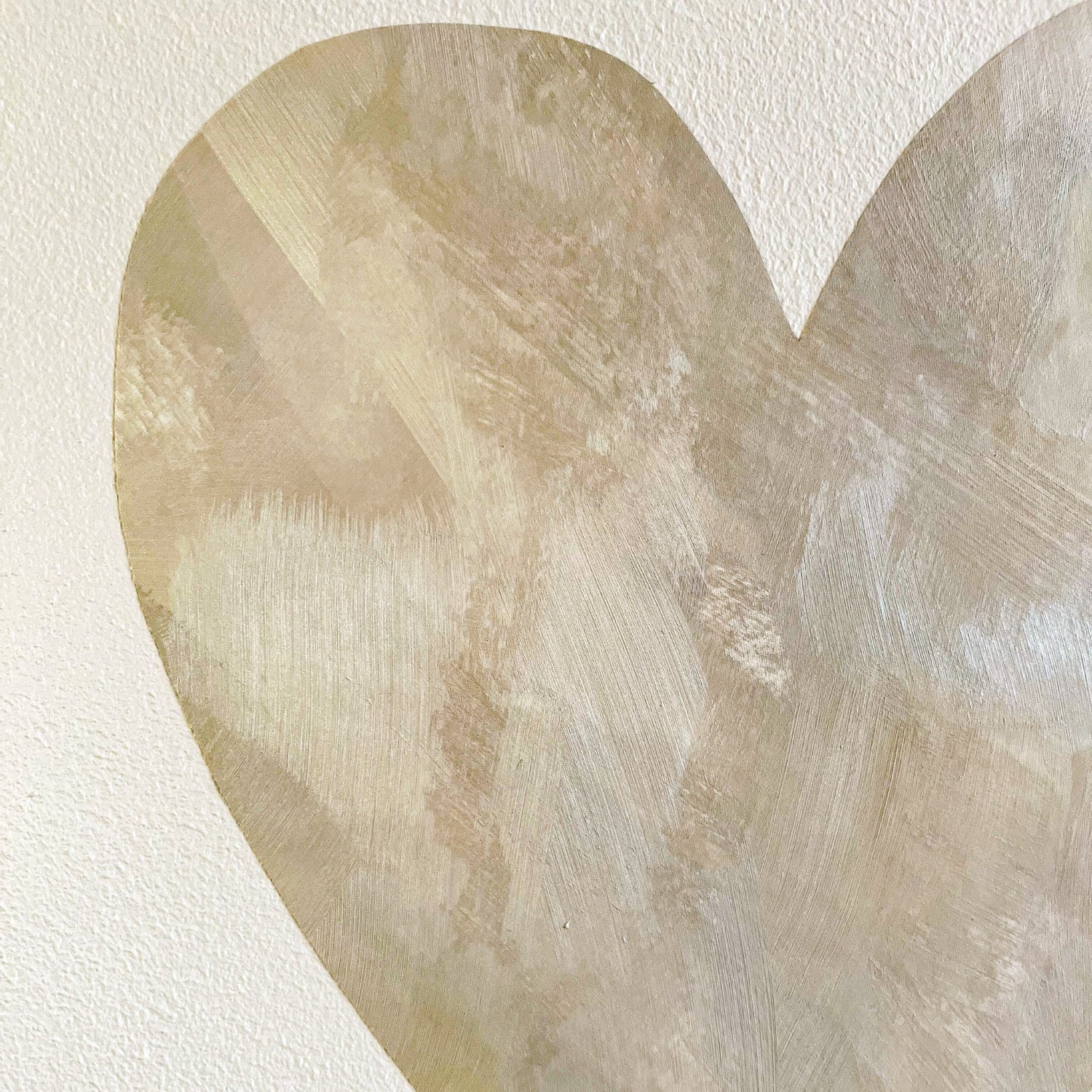 perlemor hjerte wall sticker