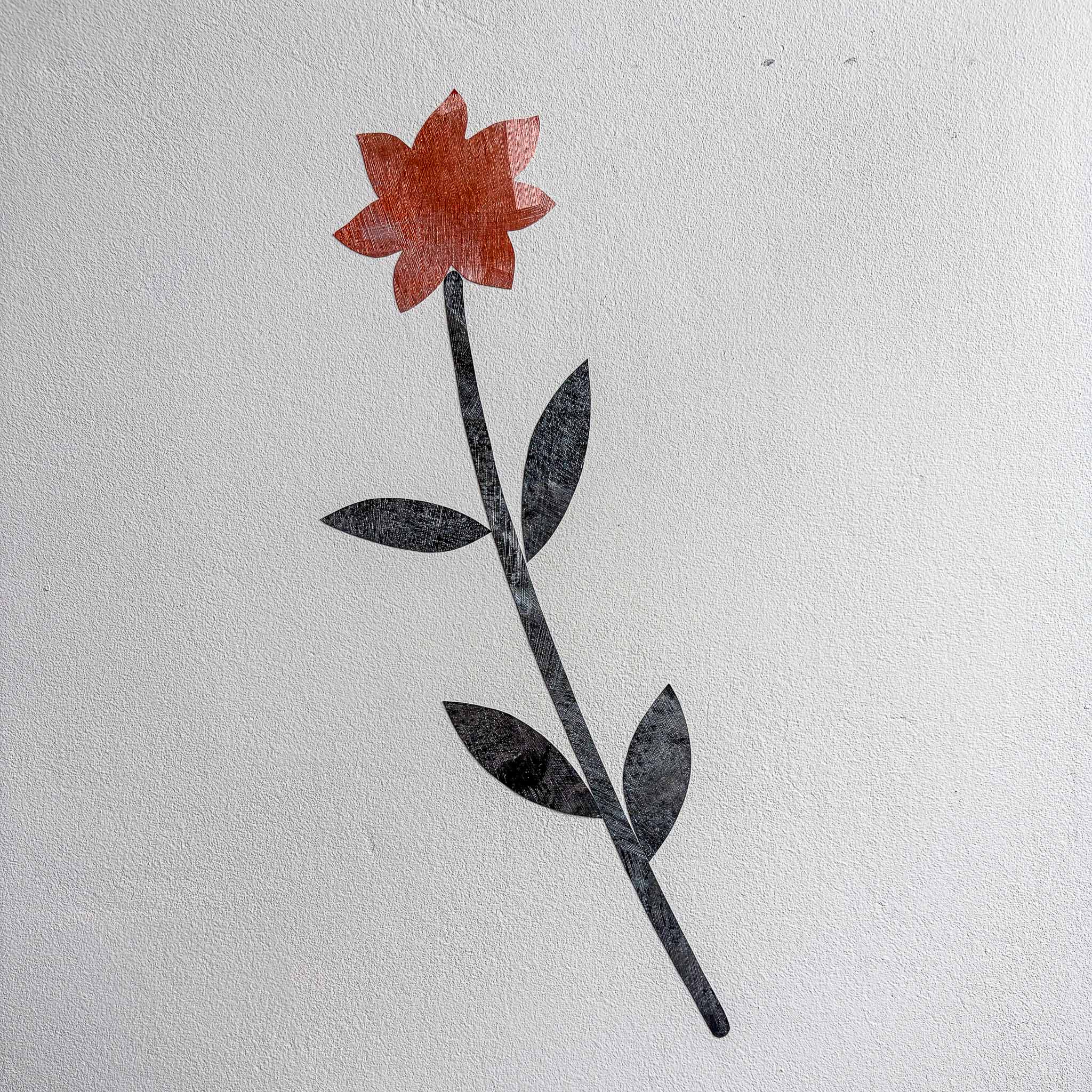 LONG-STEMMED FLOWERS wall decor