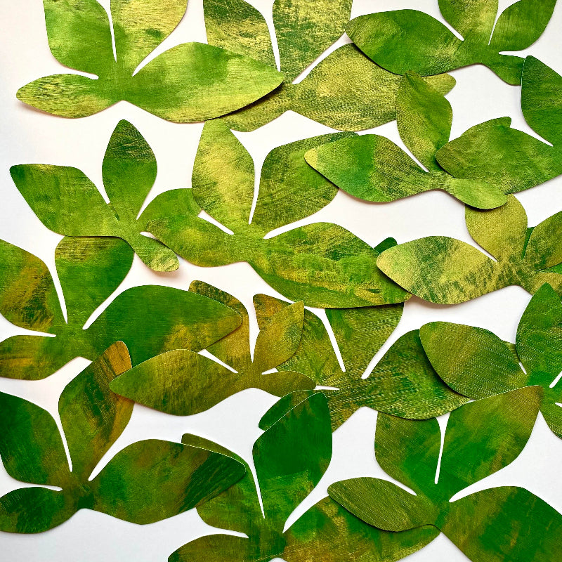 emerald green modern wallpaper border