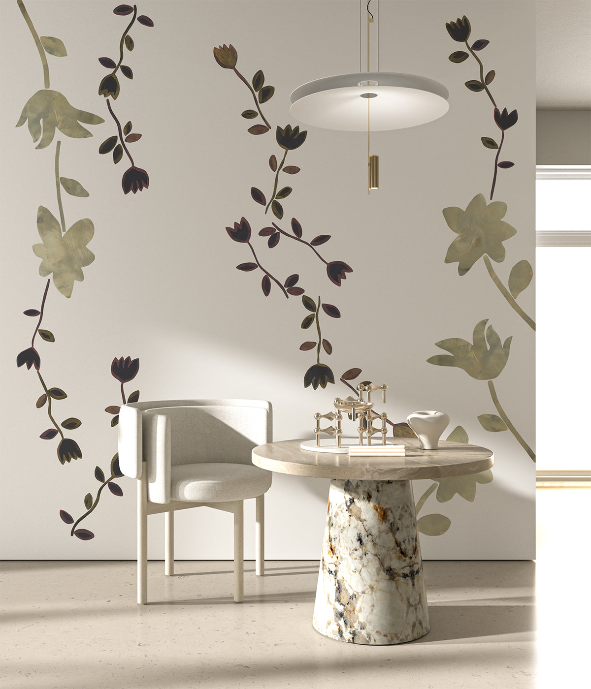 POPPY wall stickers white