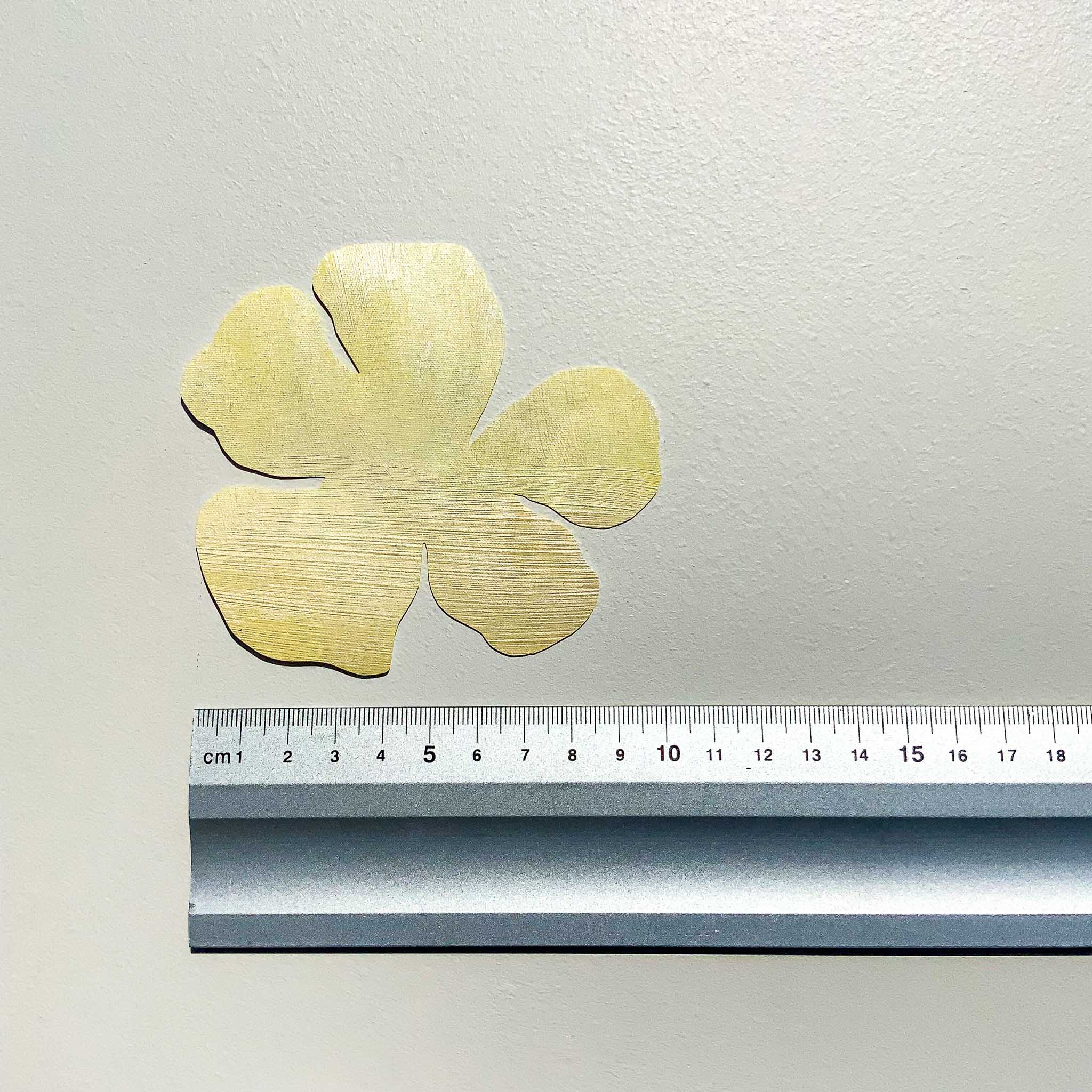 YELLOW FLOWERS wall decoration