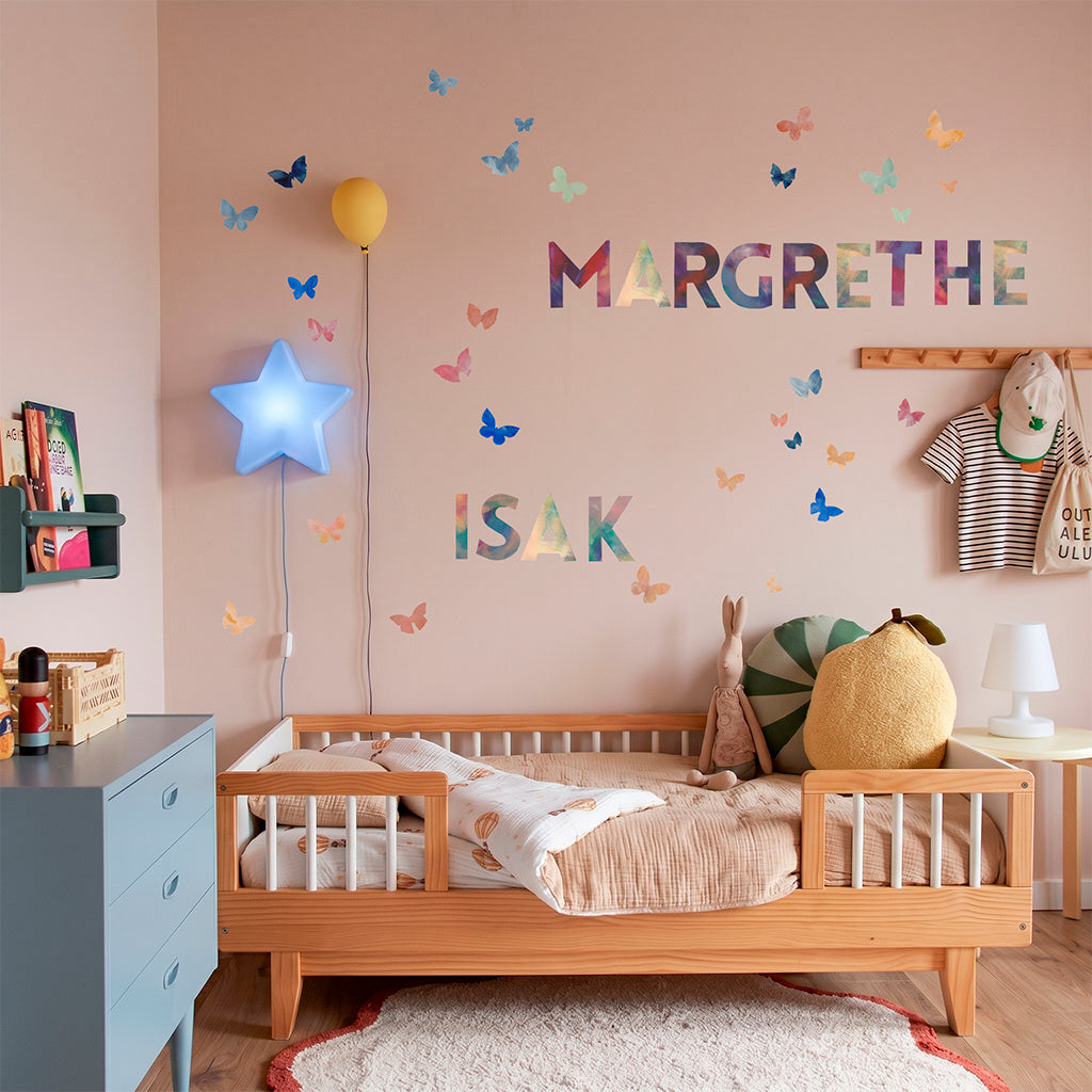 NAME wall sticker