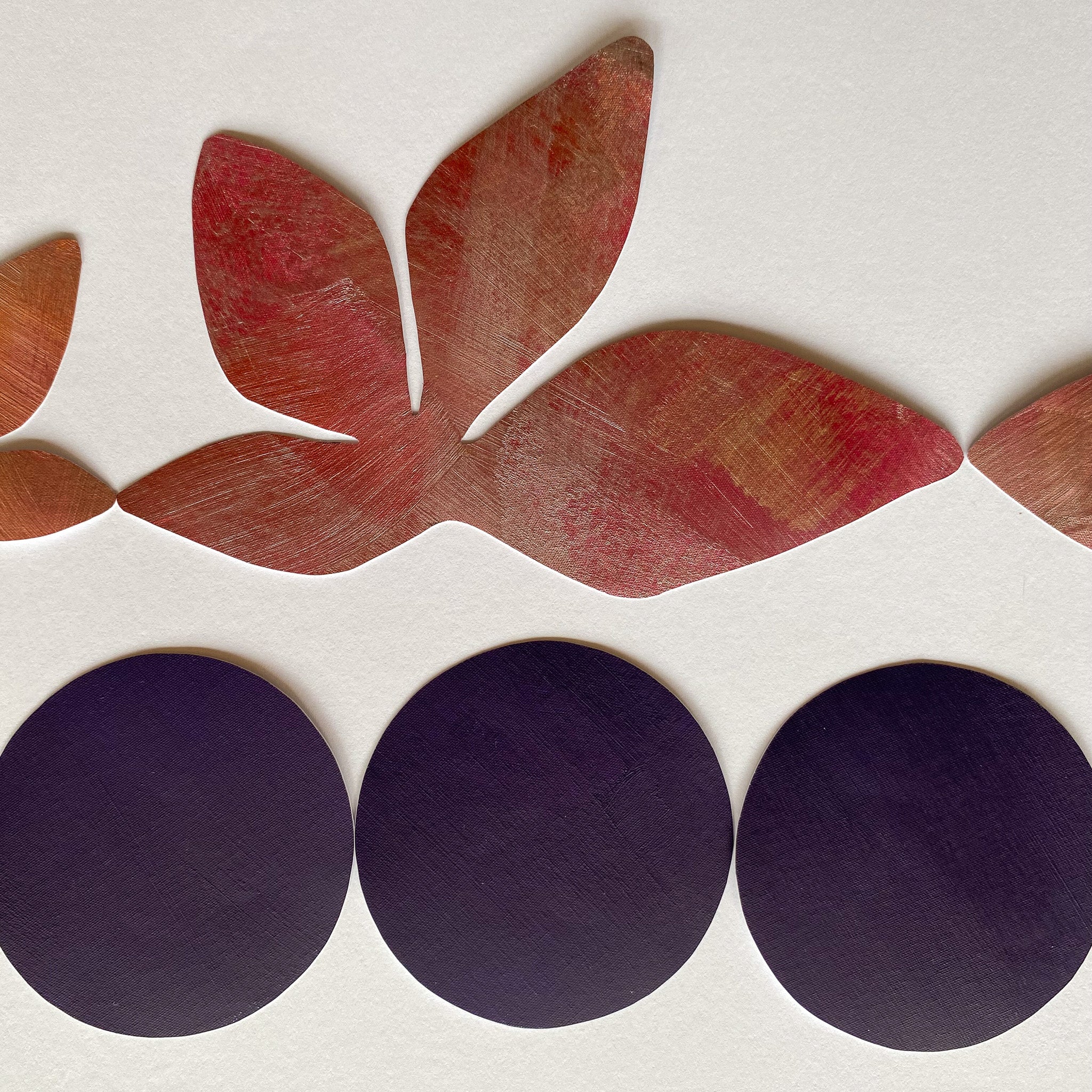 LEAF ORNAMENT wallpaper board