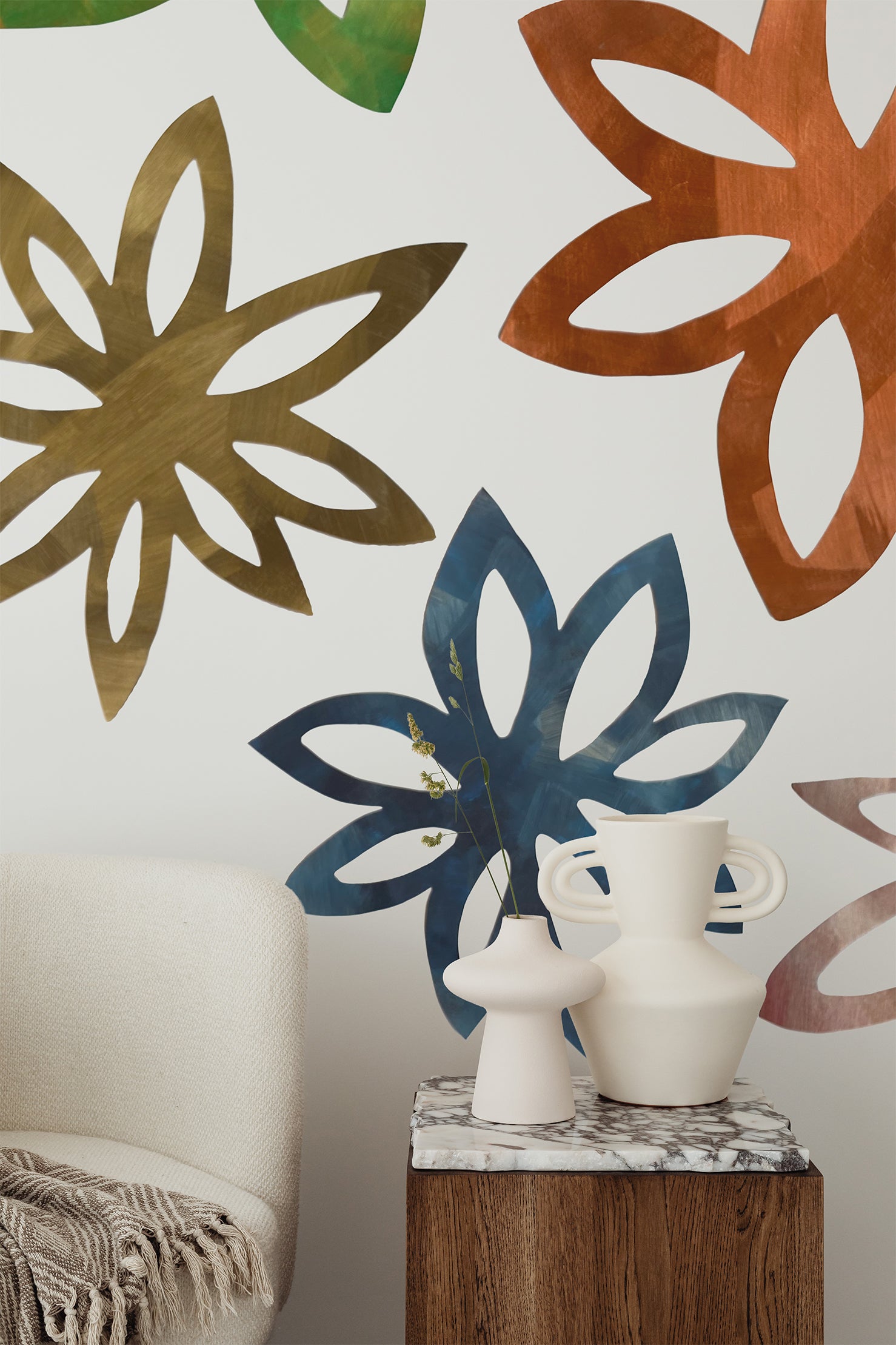 Extra Large Flower Wall Decals