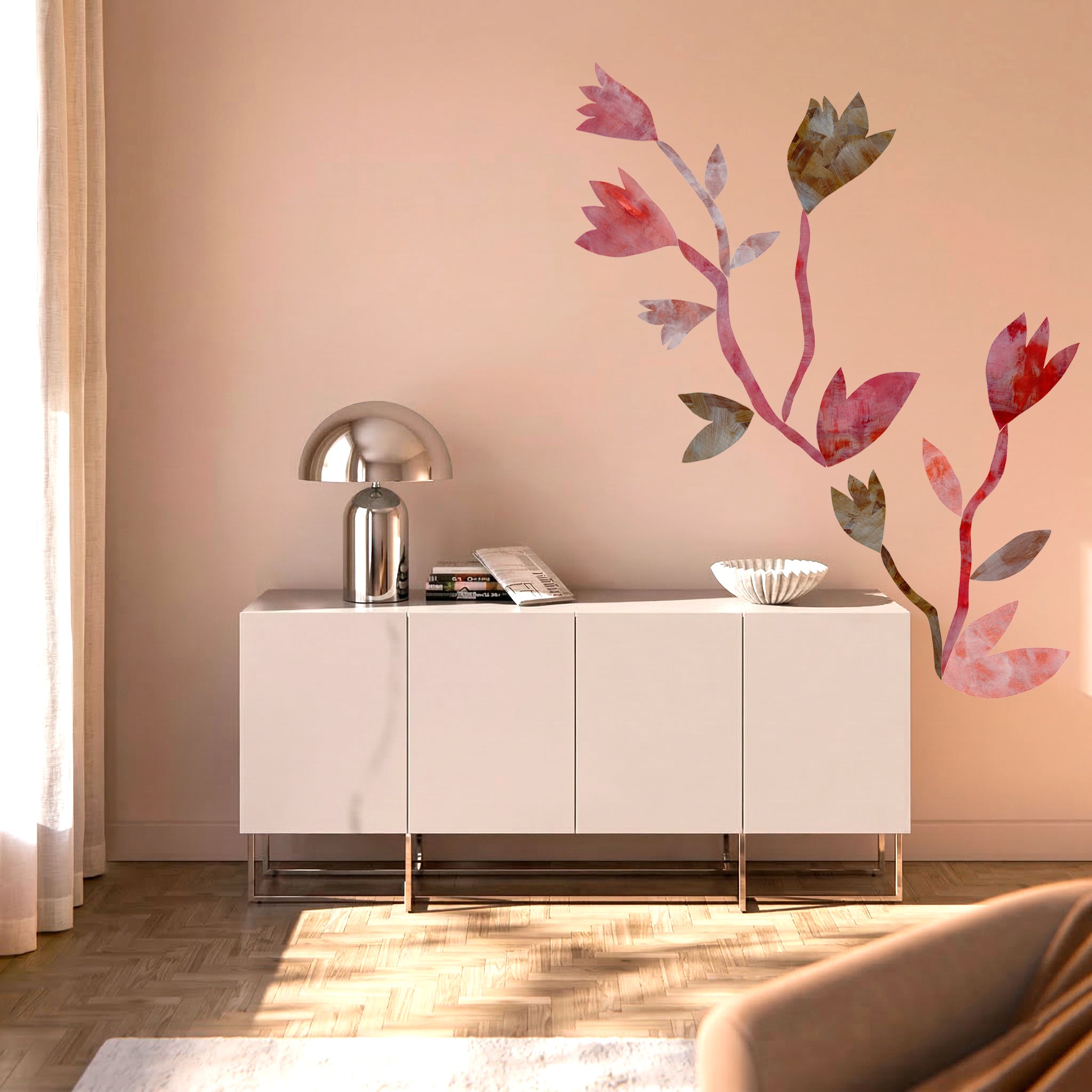 TULIPAN tapet med store blomster