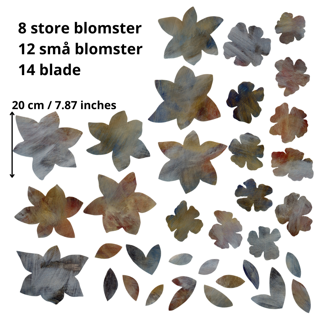 MAGNOLIA flower wall stickers