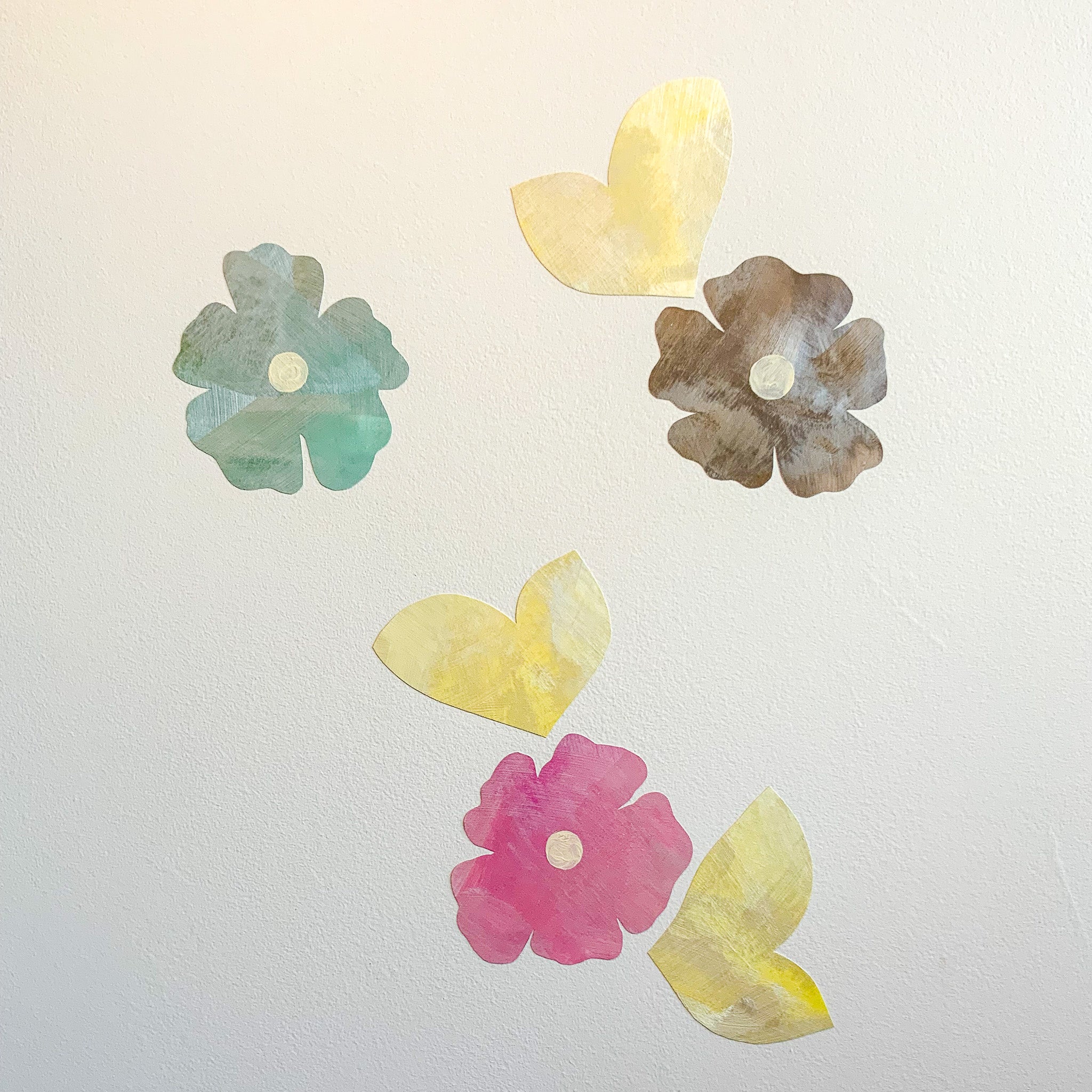 Daisy wall stickers