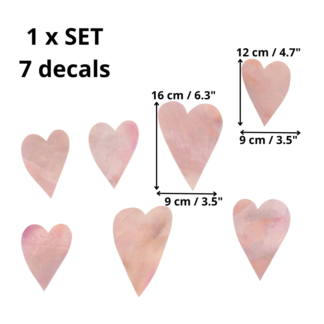 HJERTE wallstickers - small