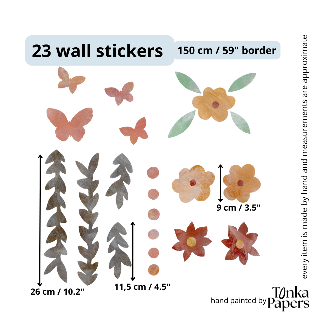 WHIMSICAL wallpaper border