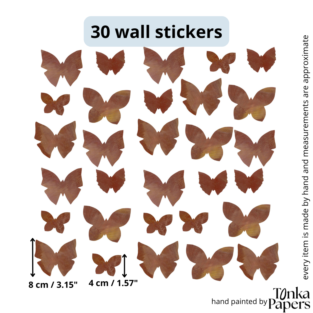 BUTTERFLIES wall art