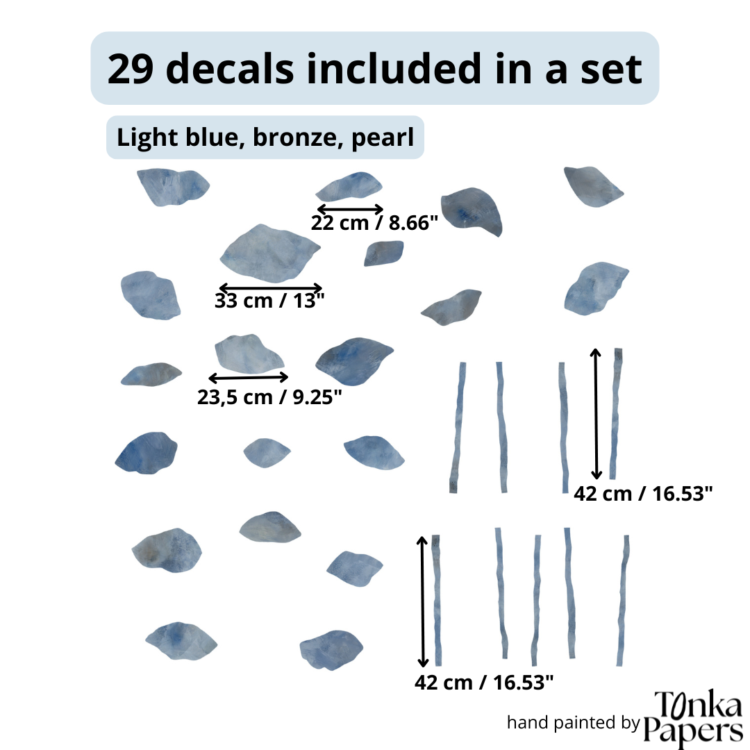 BRANCH wall decal border