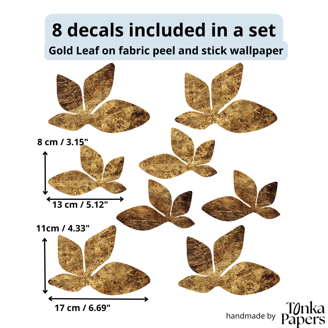 BLADGULD ORNAMENT tapetbort