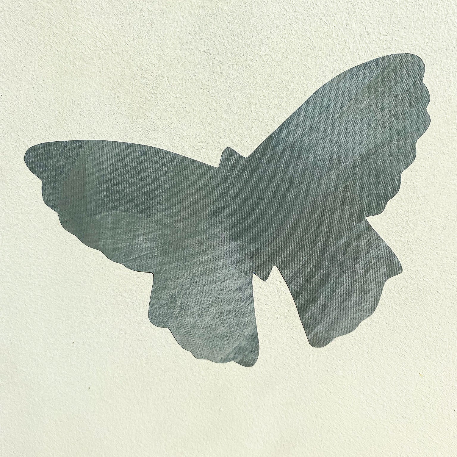 peel and stick tapet med sommerfugl