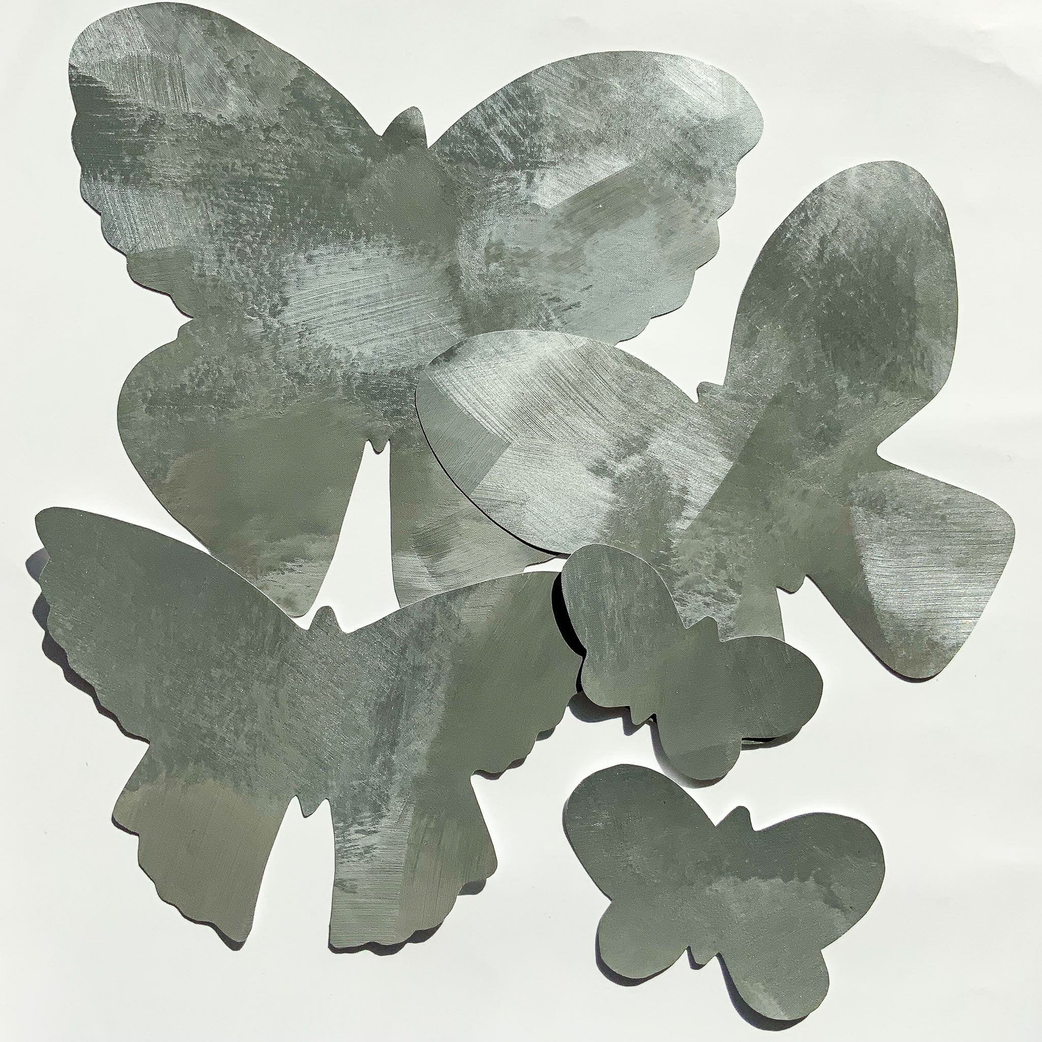 wallstickers_grå_sommerfugle