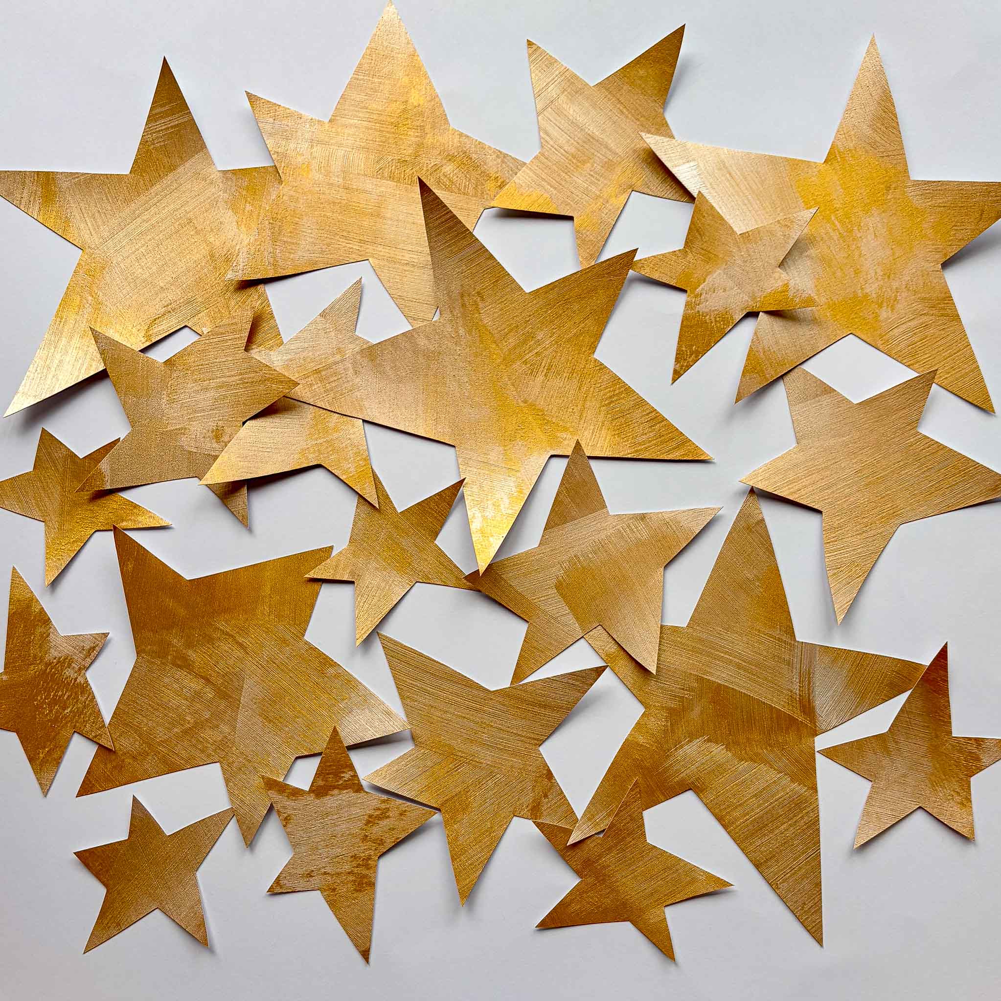 GULD STJERNER wall stickers