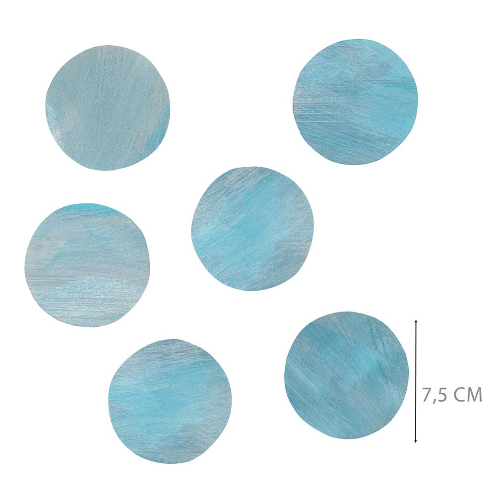 turkis cirkel wallstickers