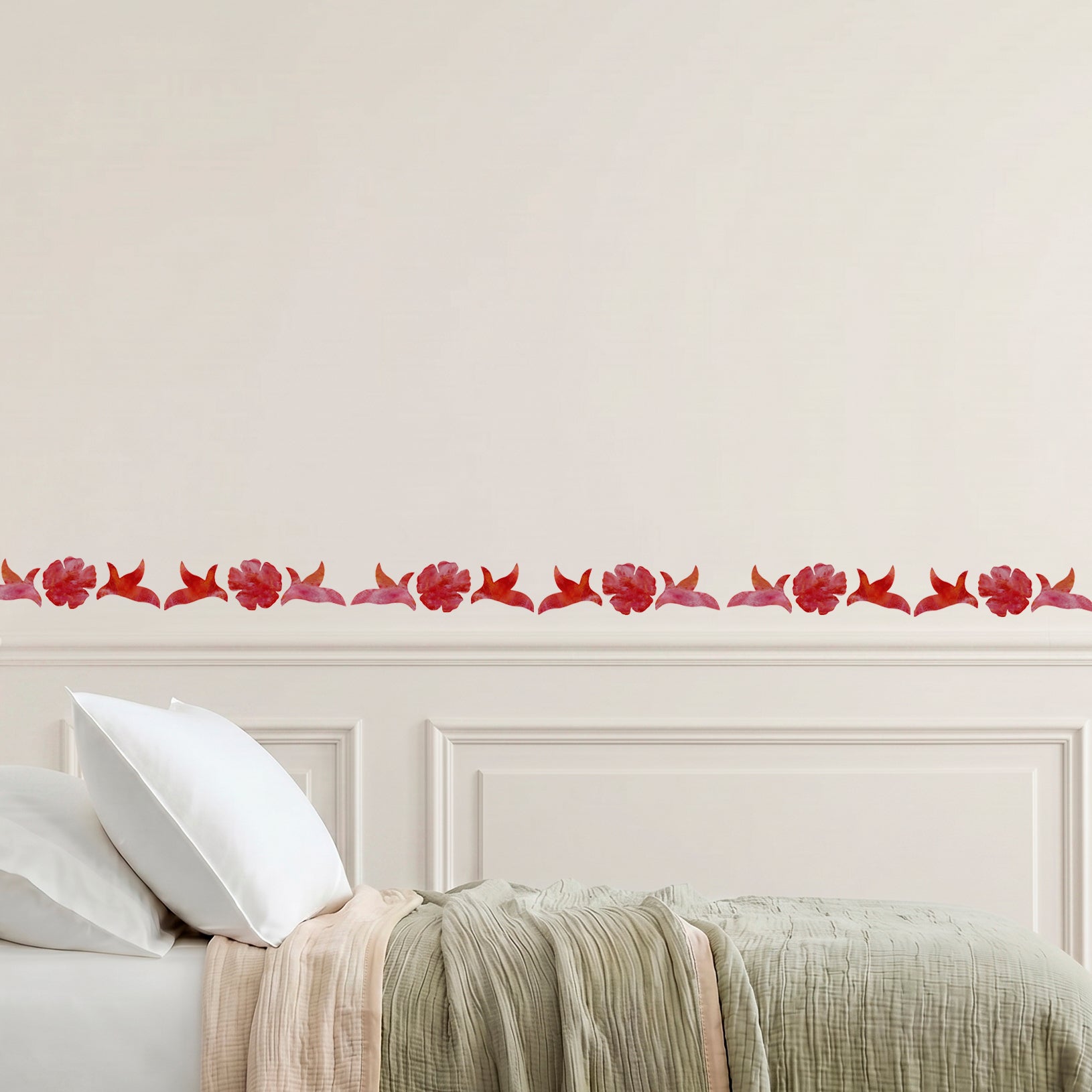 FLORAL wall decoration