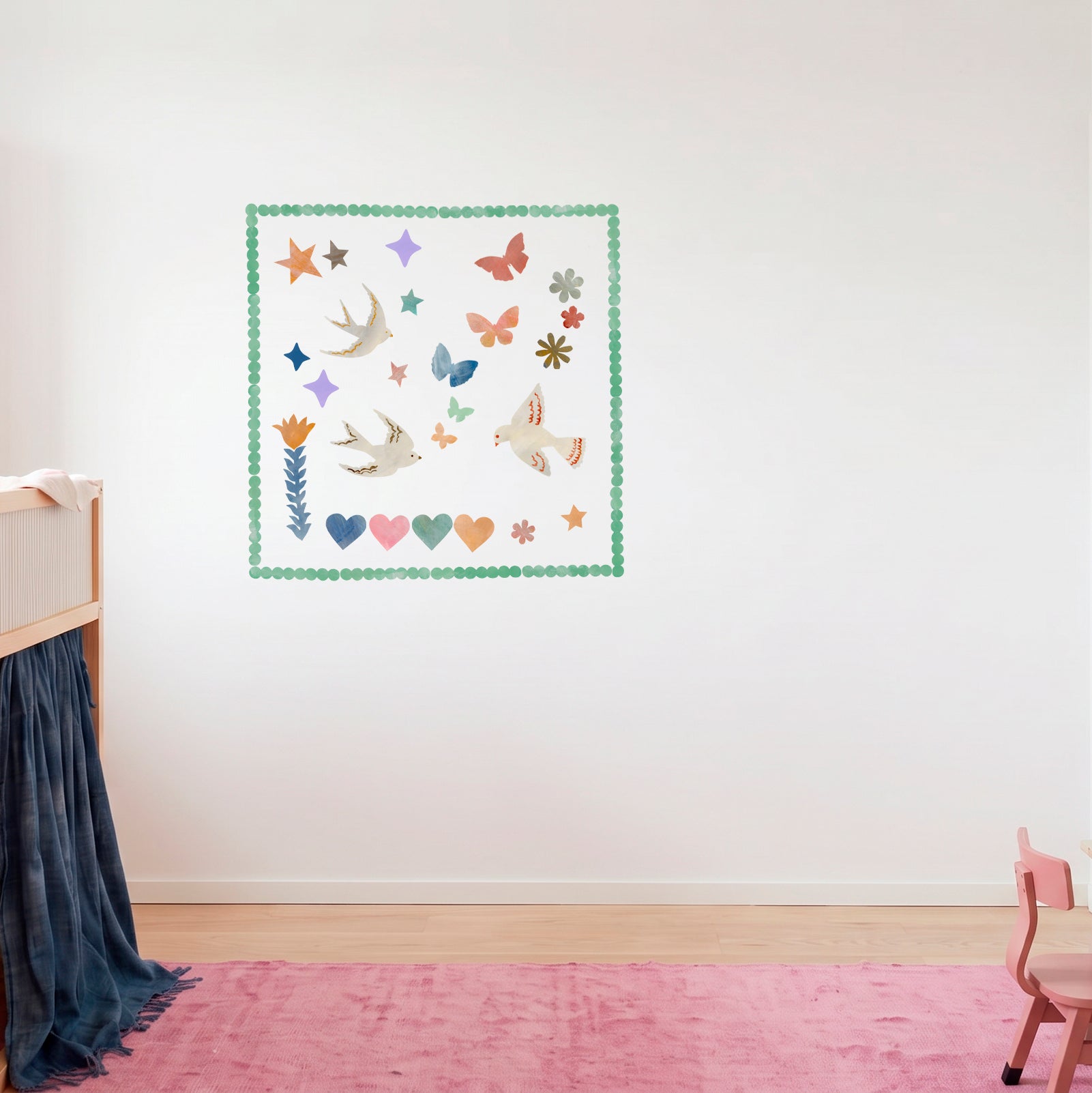 Installationsguide til ramme af tapetbort