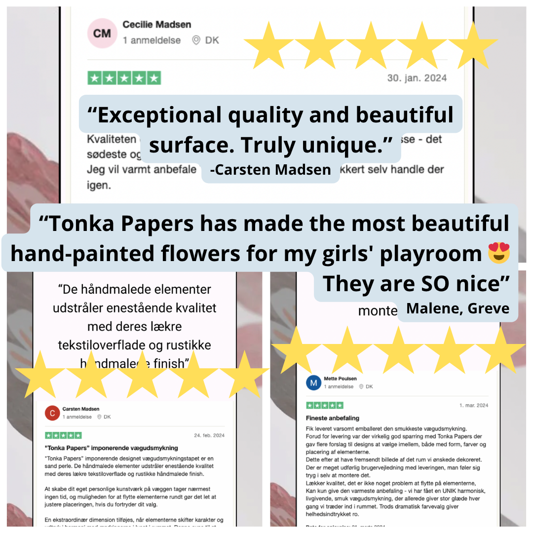 FLORAL wall decoration