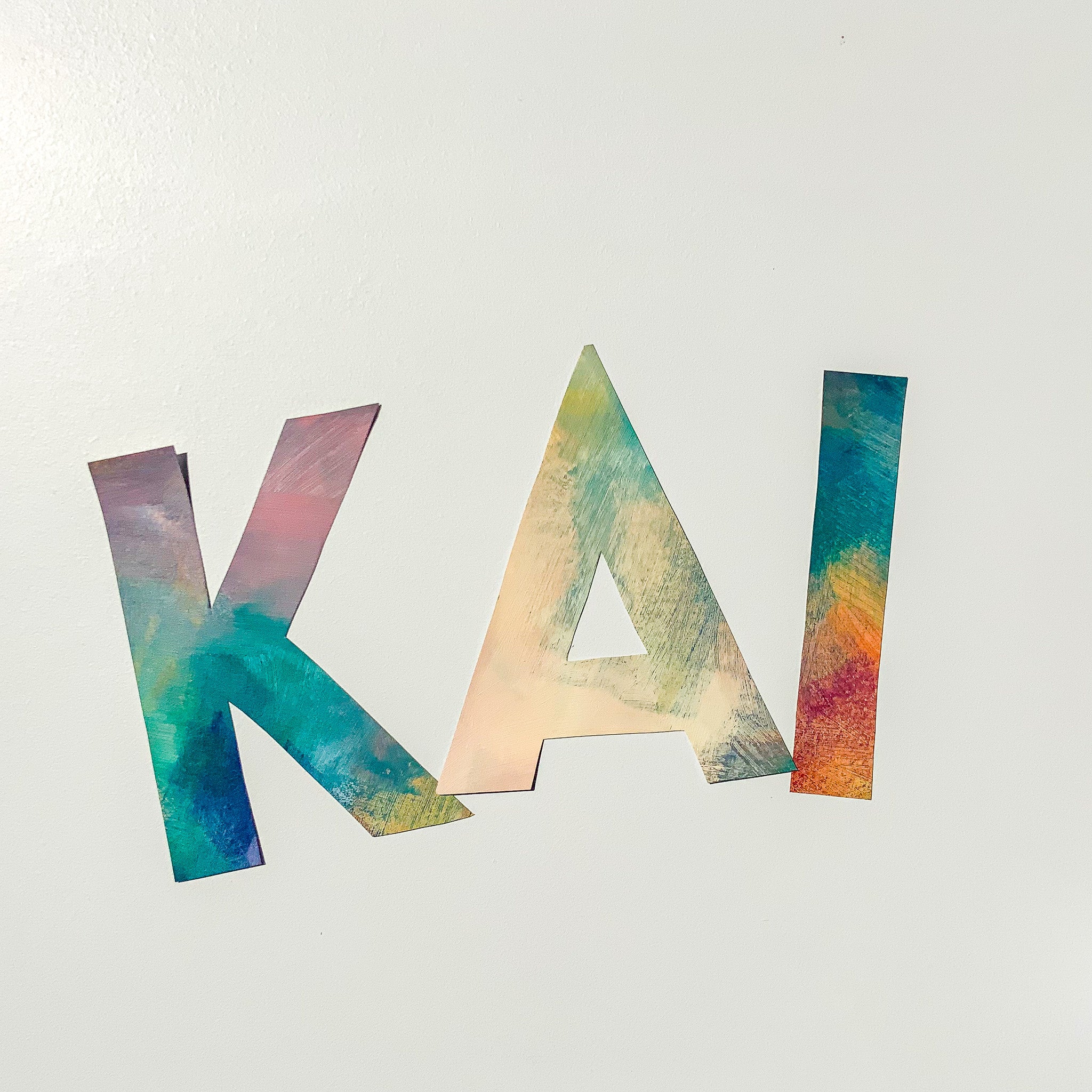 name wall stickers